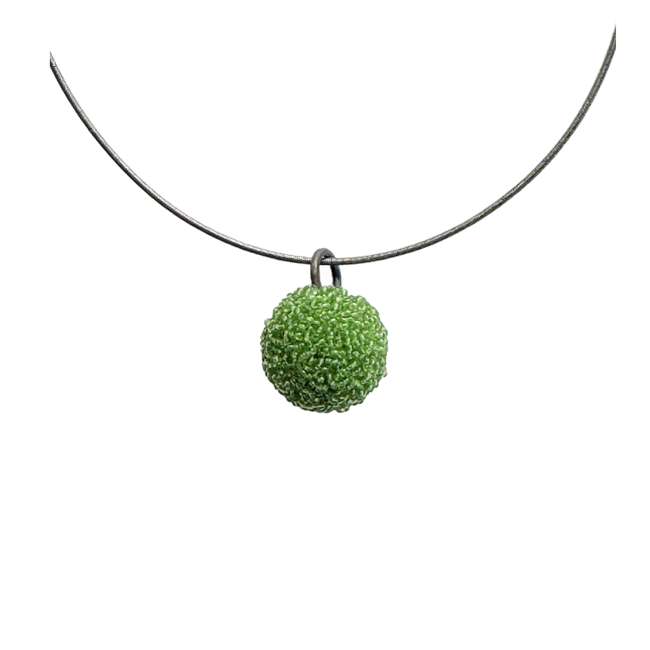 Lime Beaded Bead Pendant.png
