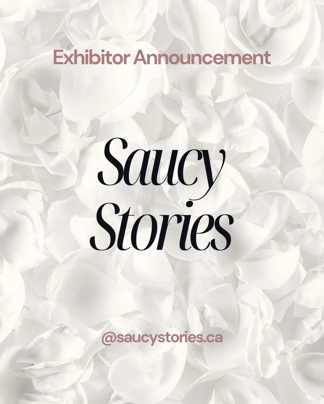 Exhibitor Announcement ✨ 

We&rsquo;re excited to welcome @saucystories.ca as an event exhibitor!
 
Saucy Stories creates handcrafted masala sauces, chutneys, spice blends, and specialty treats using fresh ingredients and bold flavours. Rooted in cul
