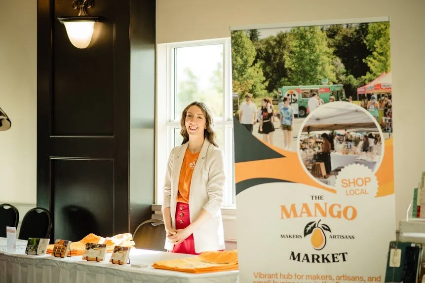 Exhibitor Announcement ✨ 

We&rsquo;re excited to welcome back @the.mango.market as an event exhibitor!

Since 2022, The Mango Market has been a vibrant hub for makers, artisans, and small businesses throughout the Fraser Valley.  MANGO stands for Ma