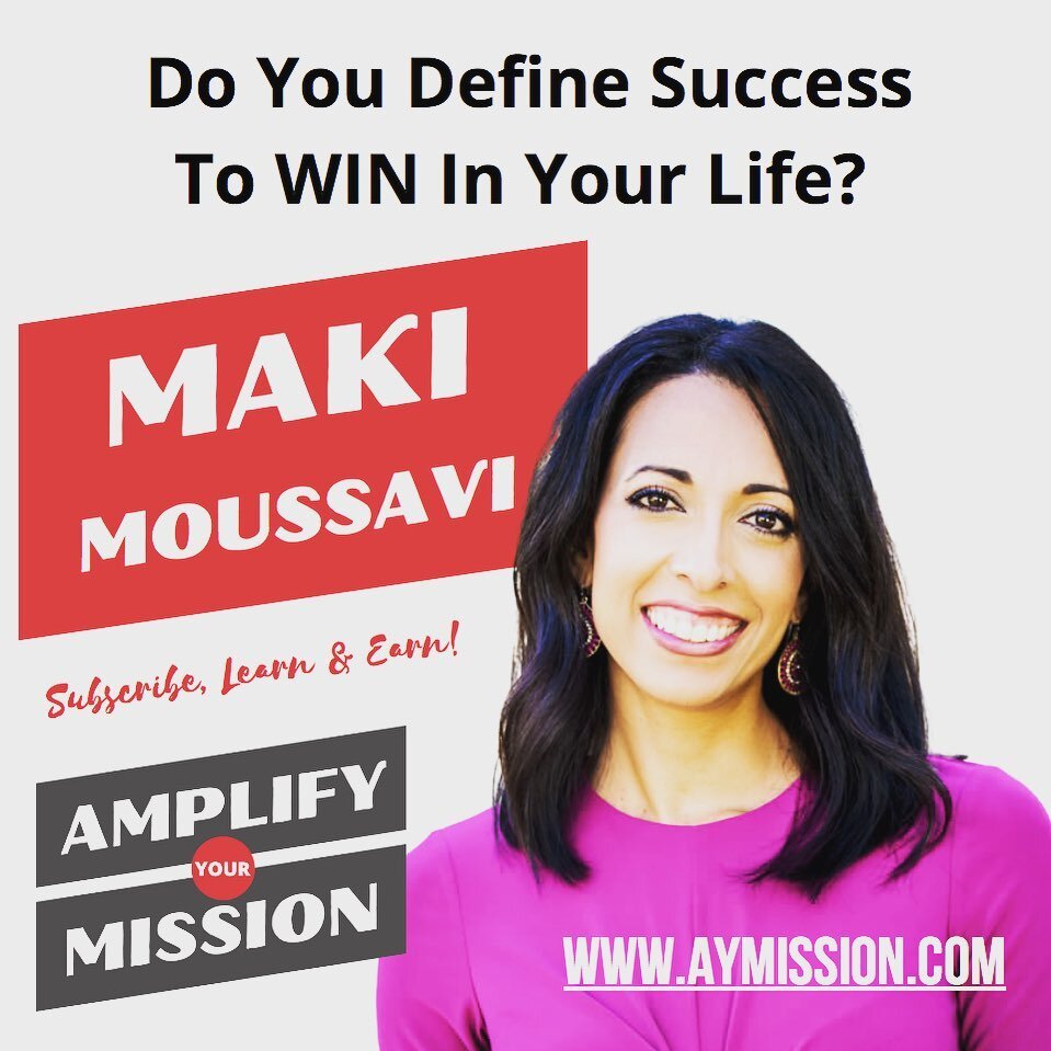I had a great conversation with @AdamLewisWalker on Amplify Your Mission  about how to revisit and, if necessary, redefine what success means to you as a high achiever. It's all too easy to continue with what you've been conditioned to do even when i