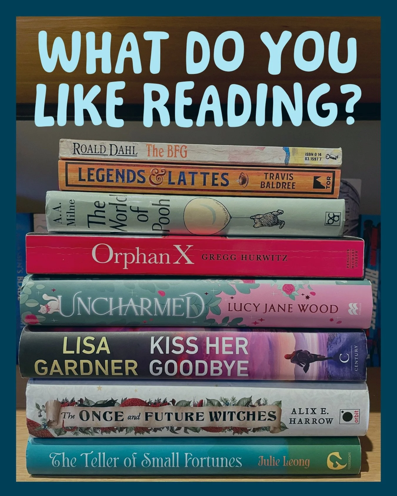 We are thinking about putting a lending library in our reception for our members. 

These books would be for our parents/carers to enjoy whilst having some time out on the sofa whilst their child is in their session. We could even add some books that