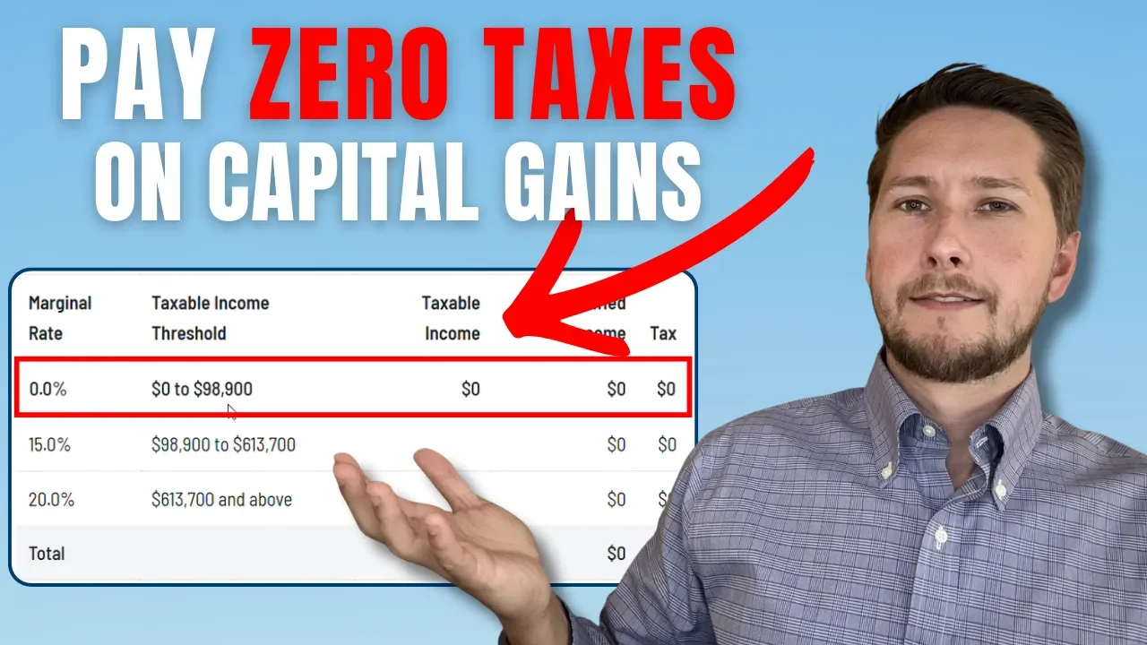 How to Pay Zero Taxes on Capital Gains in Retirement