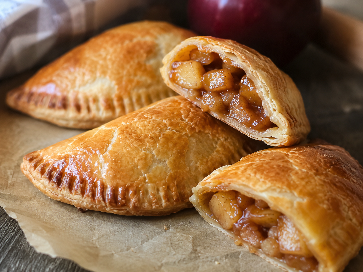 Apple Pie Piroshki ( Pack of 6)