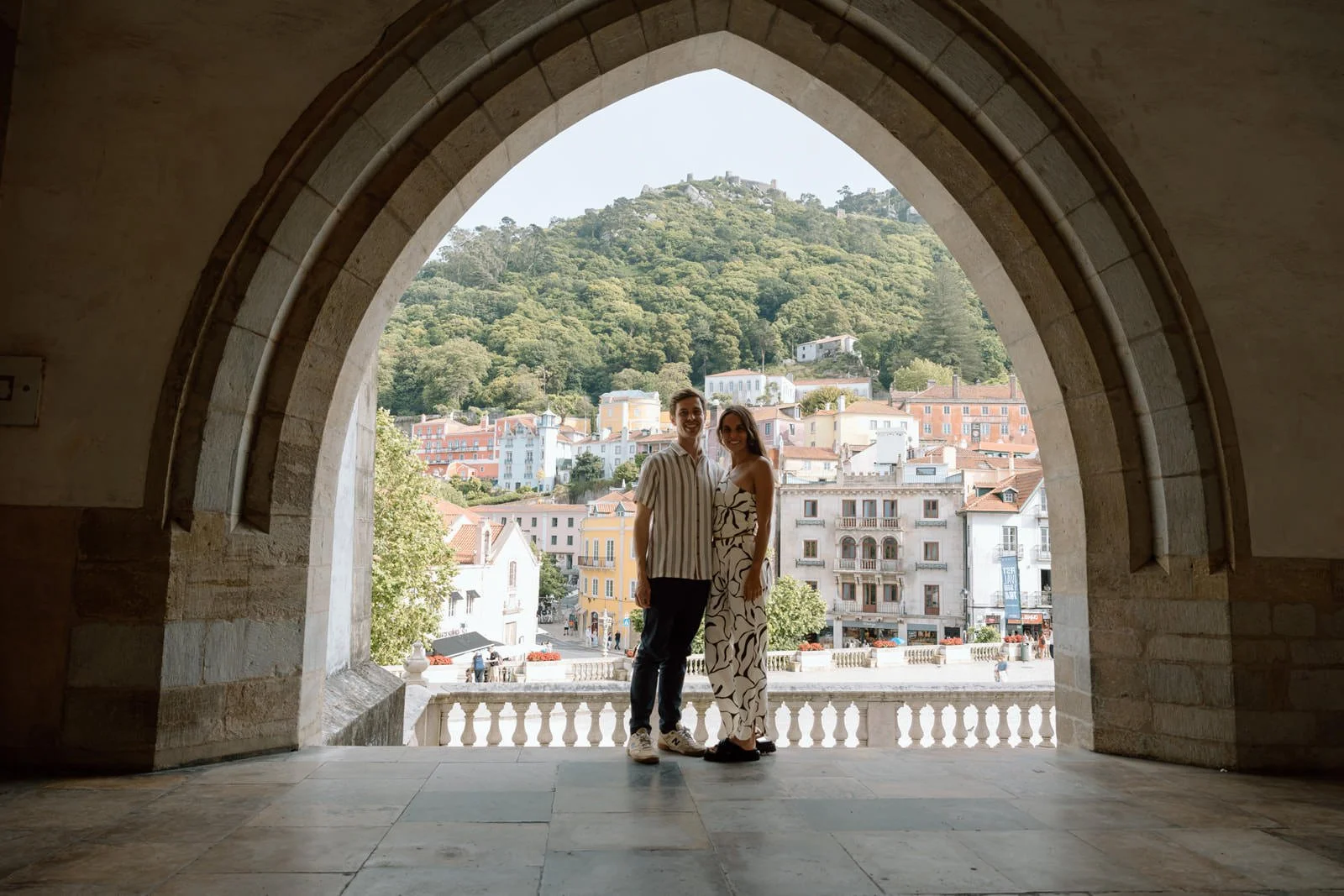Surprise Proposal in Sintra Village | Carolina &amp; Justin
