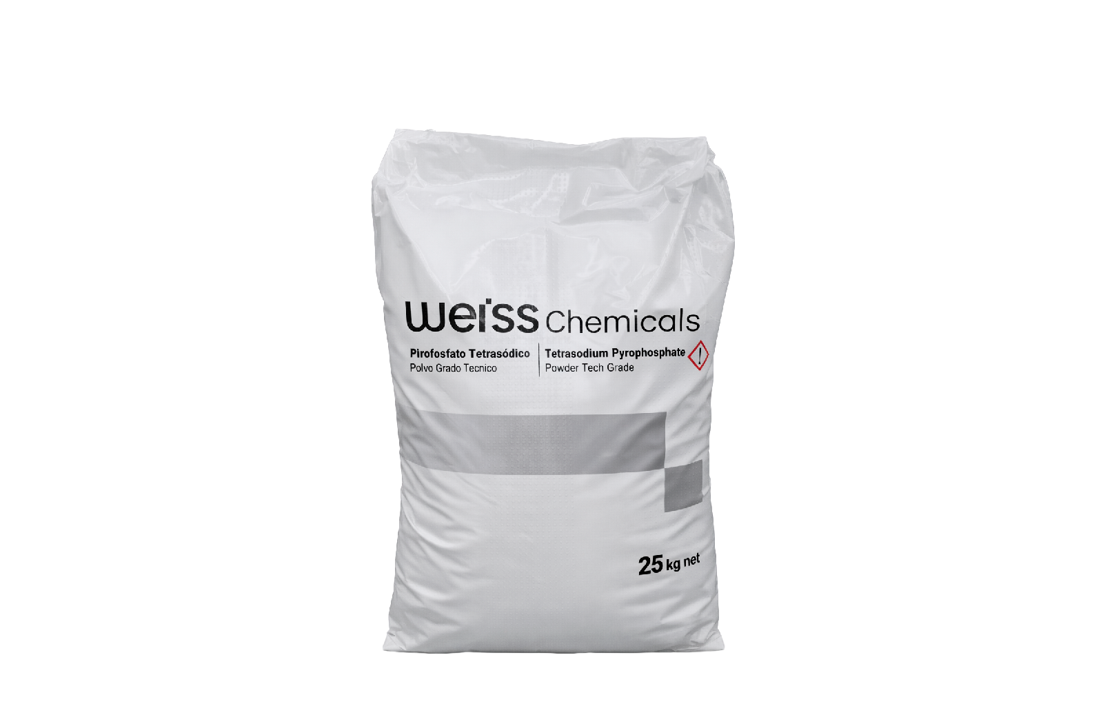 saco 25kg pirofosfato tetrasodico de sodio weiss chemicals