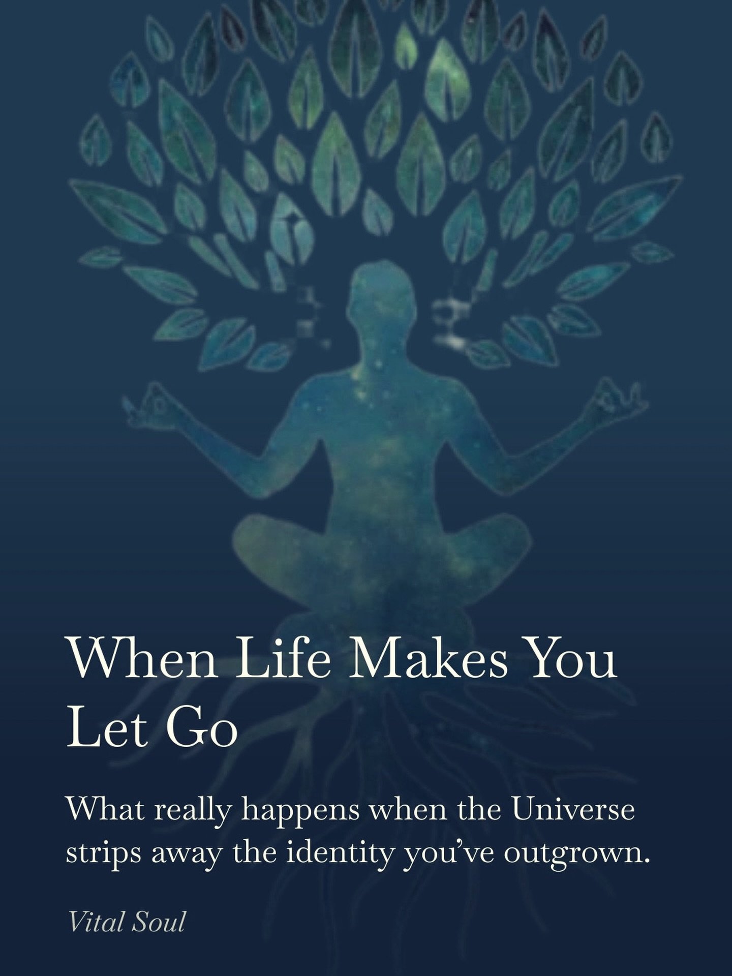 Yesterday, I let go.
I let go of the last few yoga classes I was still teaching.
I let go of the final small income stream I had left.
I let go of trying to control the flow of my life.

And it&rsquo;s scary.

I&rsquo;m standing at the edge of the la