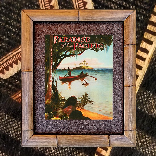 PARADISE-OF-THE-PACIFIC-OUTRIGGER-BAMBOO-FRAME-W-BROWN-GRASS-MAT.jpg