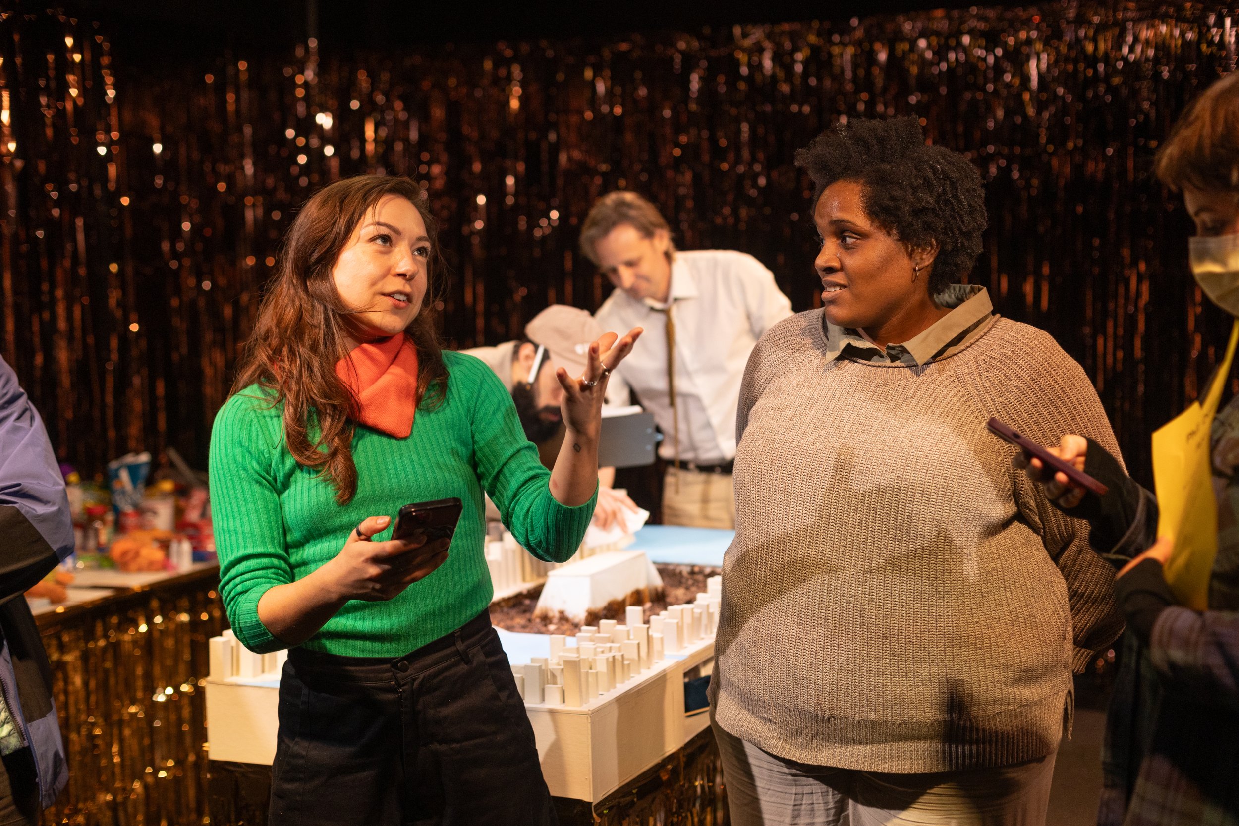 Dirt, created by Sour Milk, Christina Tang, Anna Jastrzembski, and Carsen Joenk - Set Design Colleen Murray, Produced by Connor Sully - Exponential Festival, Loading Dock Theater 2024
