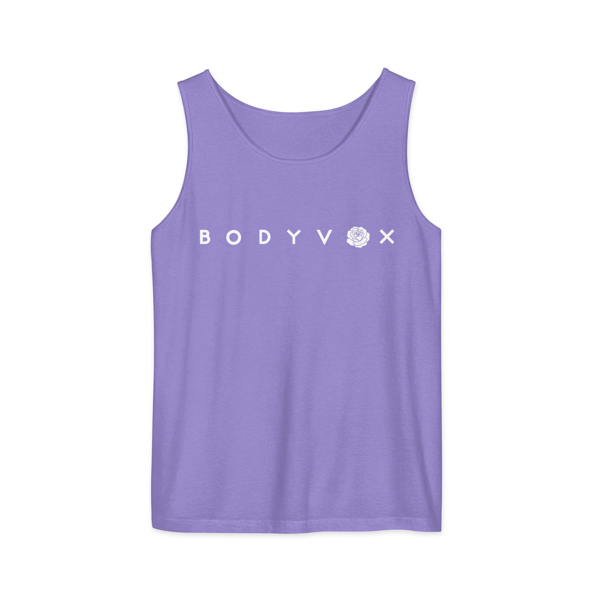 Unisex garment-dyed tank top
