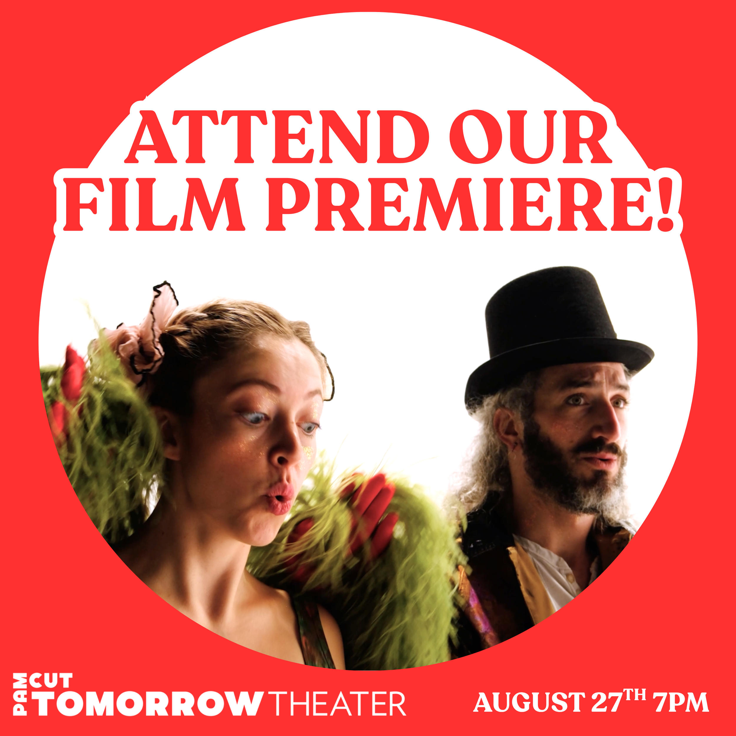 Attend the World Premiere of our movie music DANCES OF SIGNIFICANCE! Thursday, August 27th at Tomorrow Theater