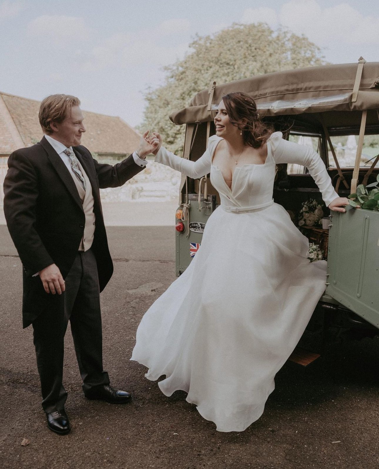 Isle of Wight Hampshire wedding car
