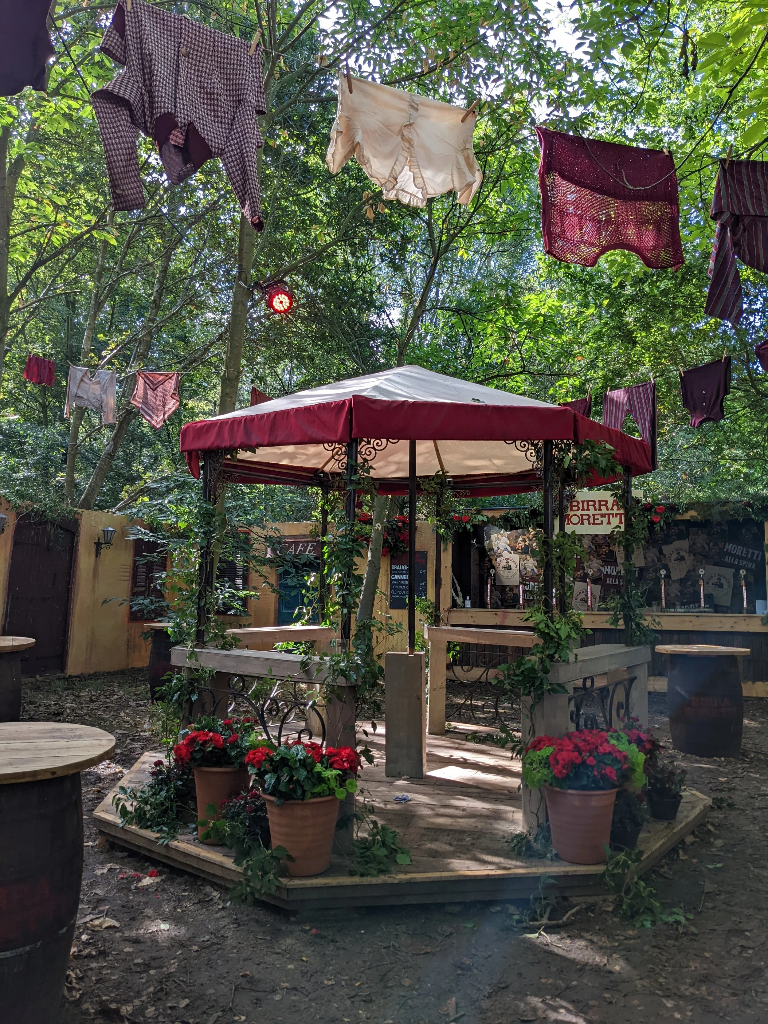 Birra Moretti Courtyard