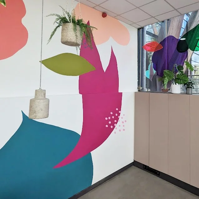 Abstract Plant Forms Interior Redesign