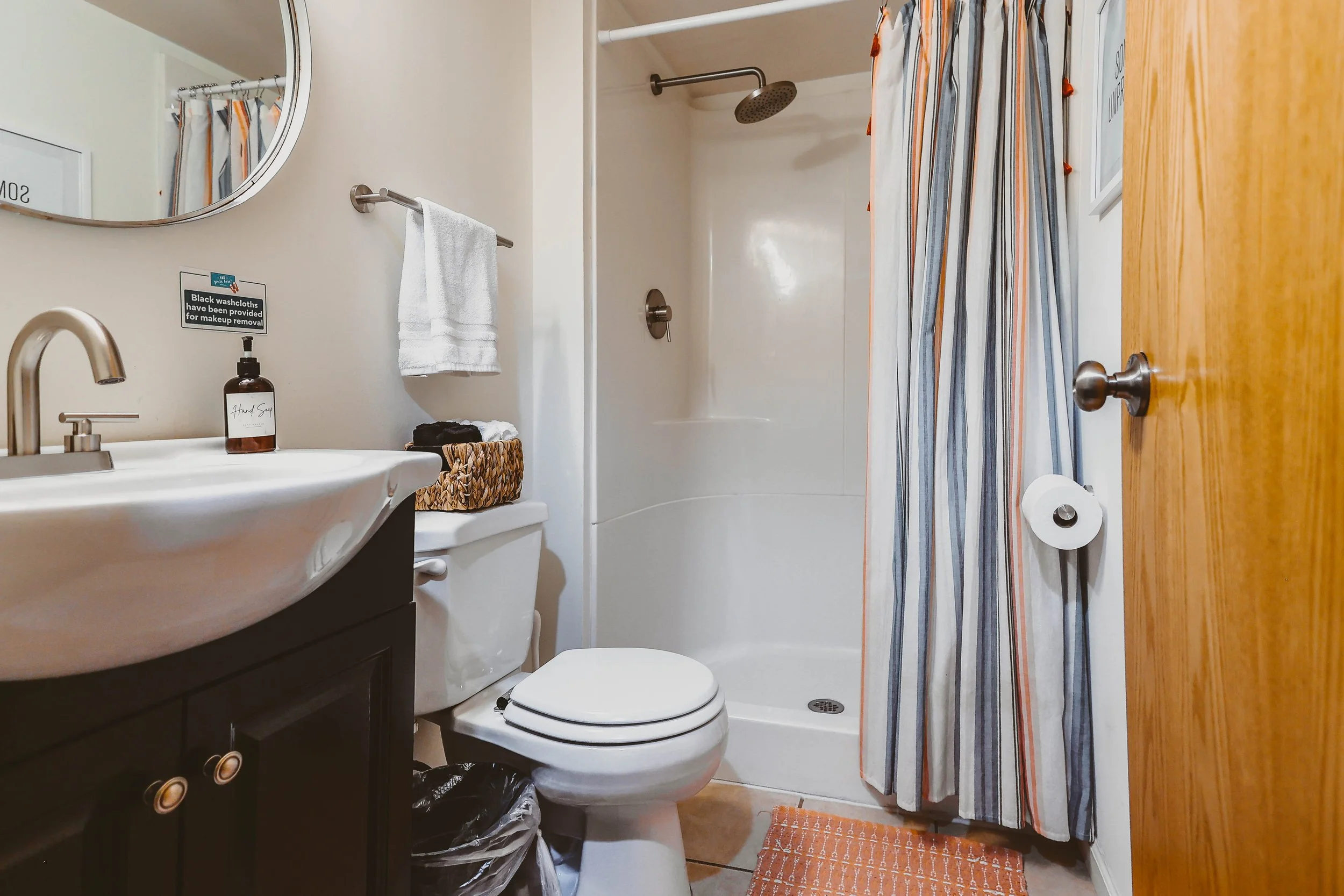 Basement Bathroom - Shower Stall