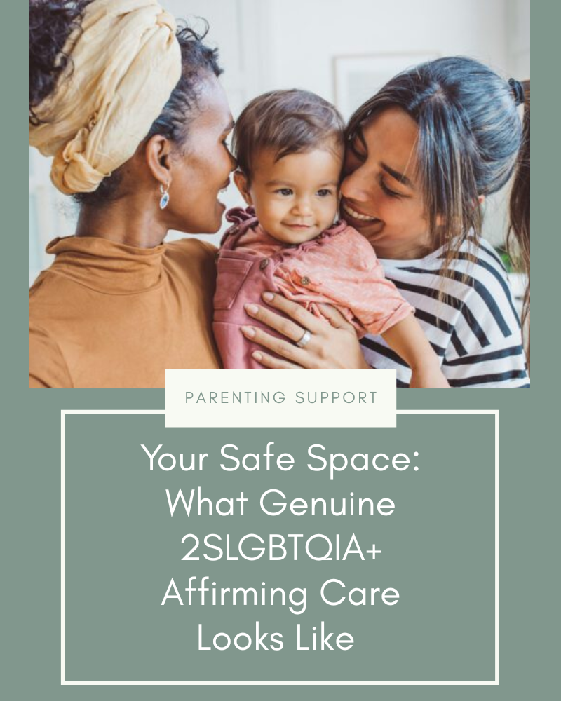 Your Safe Space: What Genuine 2SLGBTQIA+ Affirming Care Looks Like