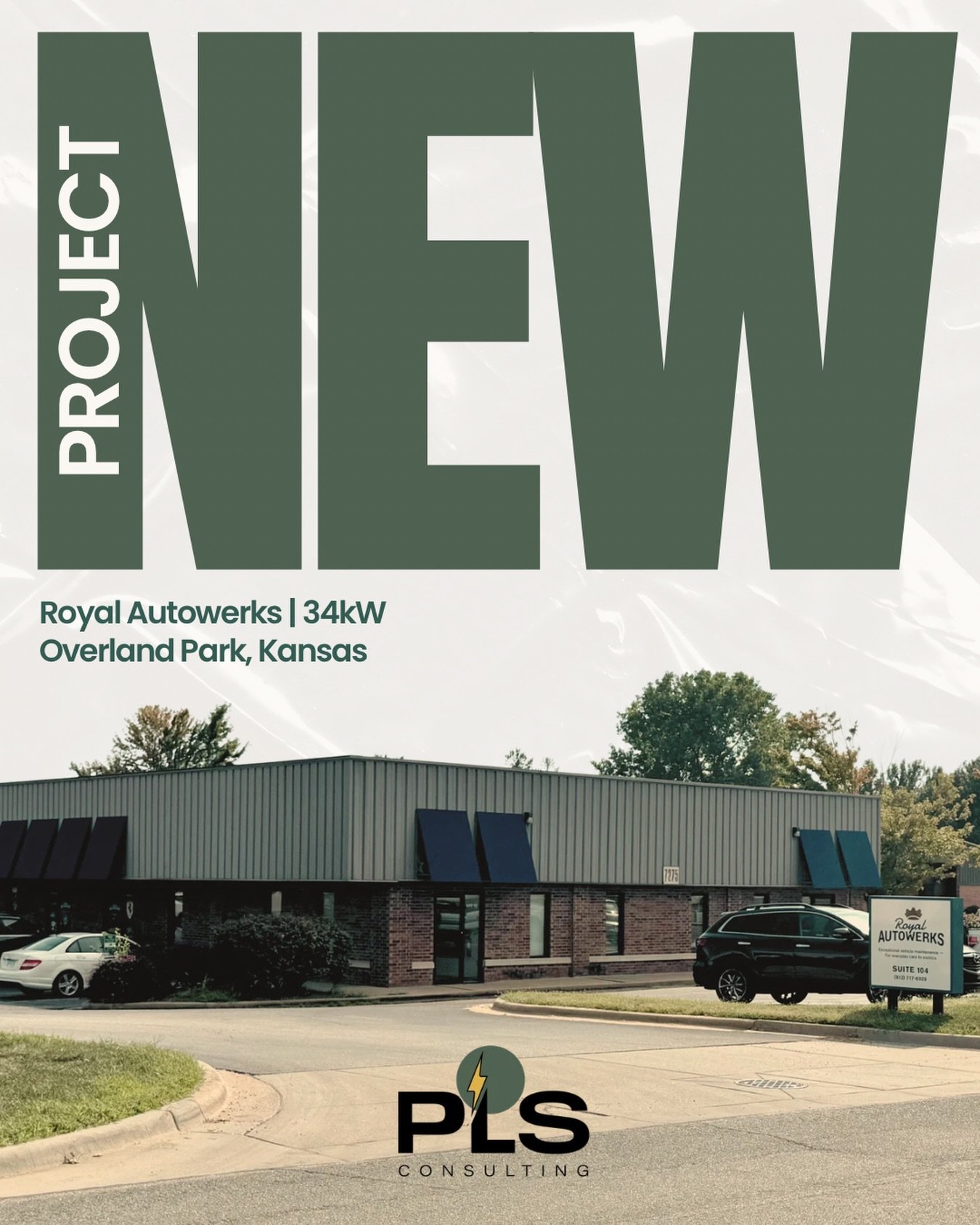 New project alert! ⚡️

We will be combining several meters for this client and installing 34kW of solar energy, right in our home city of Overland Park. 

We can&rsquo;t lie, a project that is just down the street is exciting and we also are stoked t