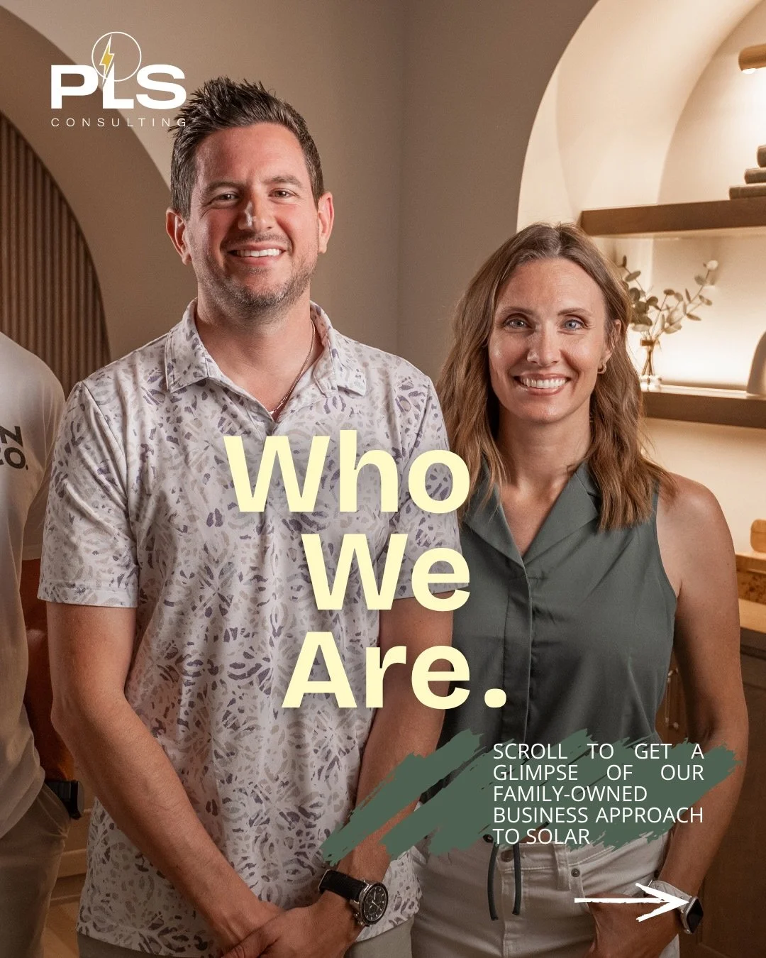 This is us. And we are so happy you&rsquo;re here! We would love to be a part of your story. ⚡️

#smallbusinesskc #localkc #solarcompany #husbandandwifeteam #kc