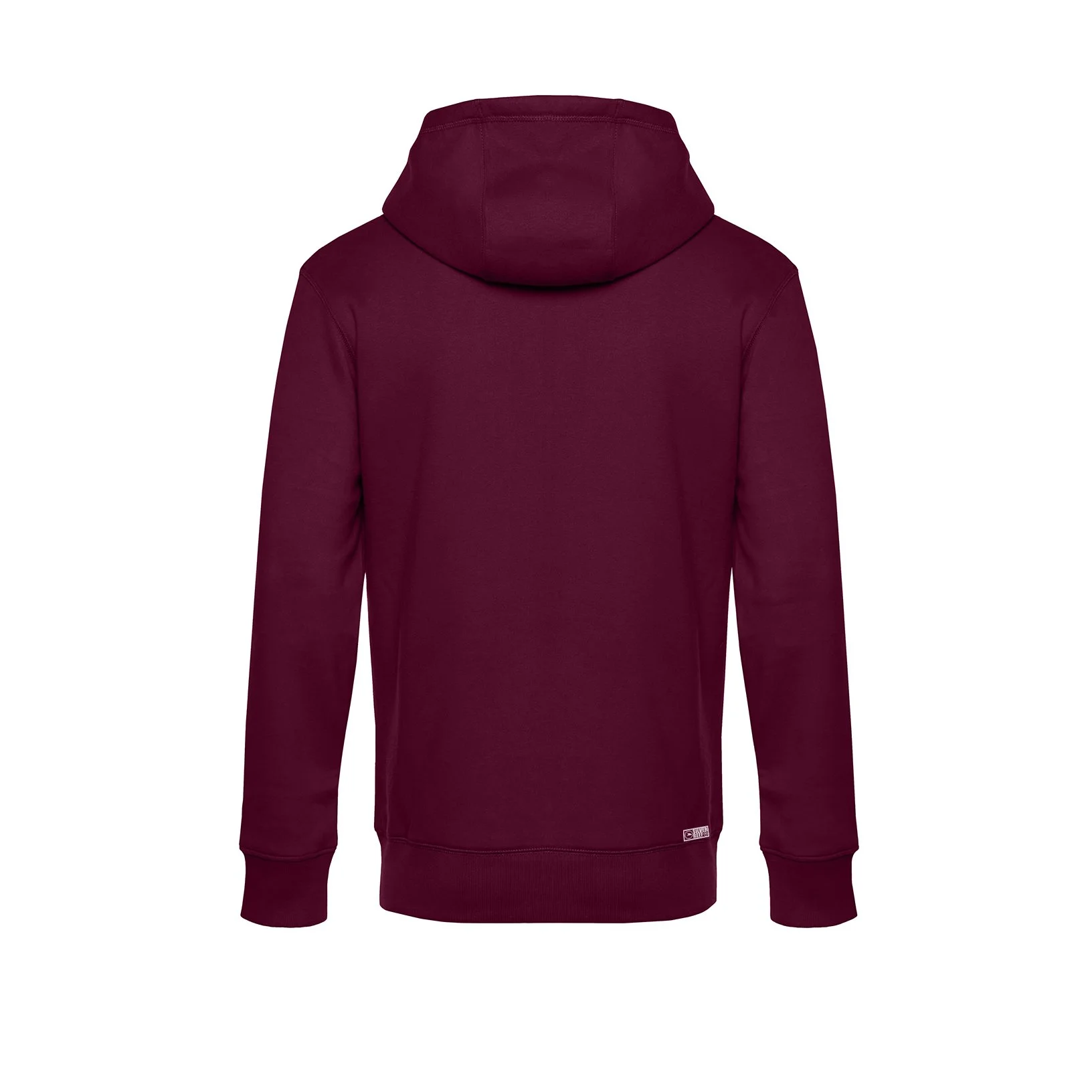 Silver Reef Cresta GBG Mens King Hoodie #surf t-shirt # surf top # life style #beach #paddleboard #Surf Dark Cherry Back.jpg