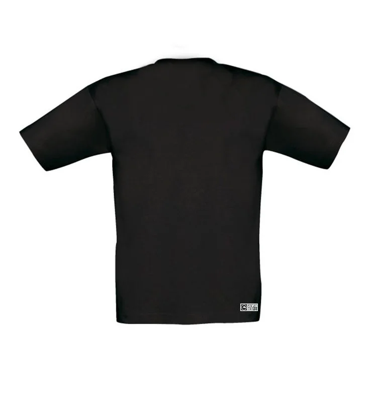 Silver Reef Red Stripe ChildrensT-shirt #surf t-shirt # surf top # life style #beach #paddleboard #Surf Black Back.jpg