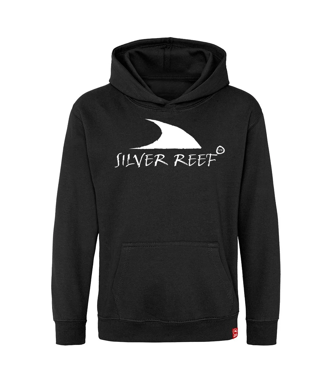 Silver Reef Vintage Classic Childrens Hoodie #surf t-shirt # surf top # life style #beach #paddleboard #Surf Black.jpg