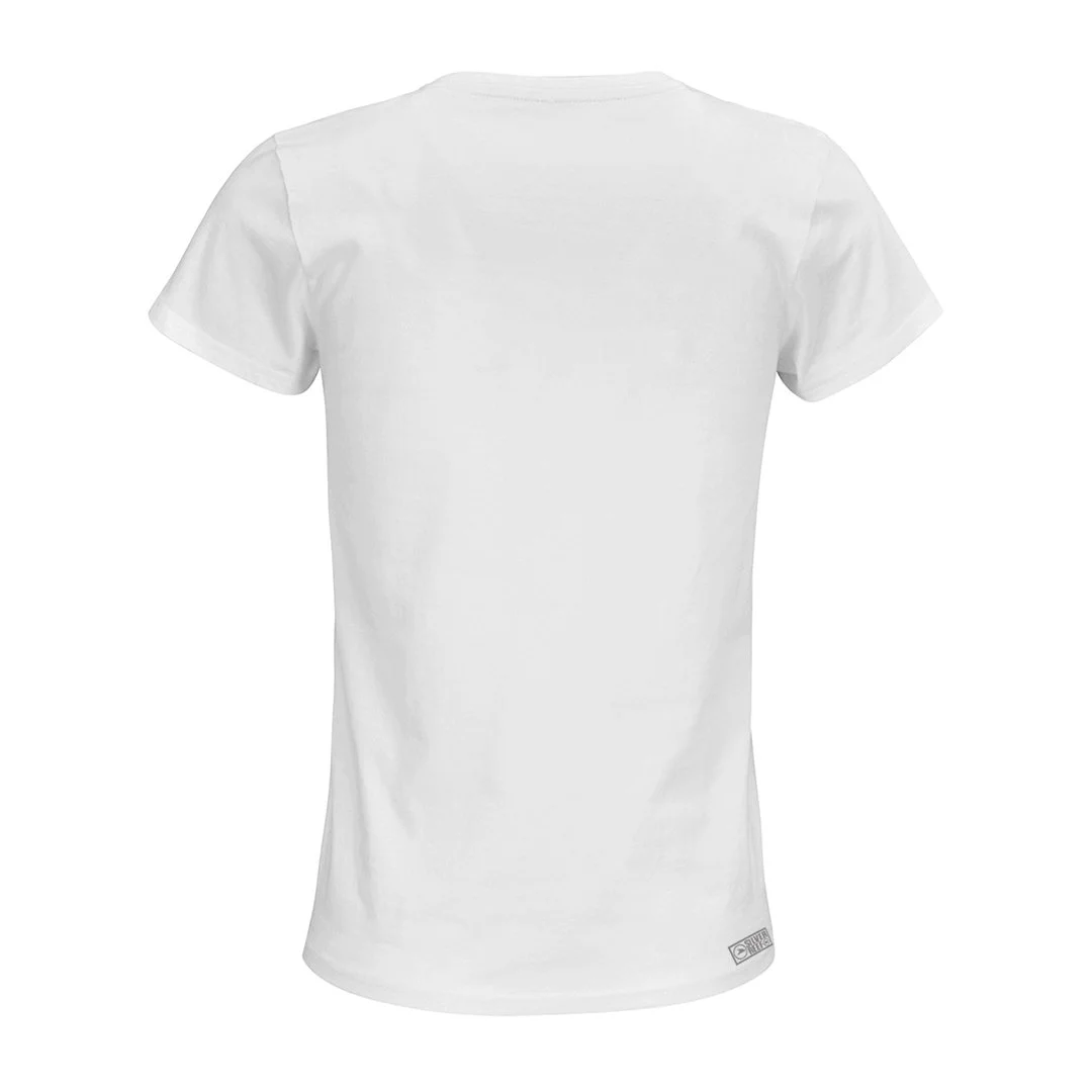 Silver Reef  Classic White Womens Sol Crudsader  T-shirt #surf t-shirt # surf top # life style #beach #paddleboard#Surf White Back.jpg