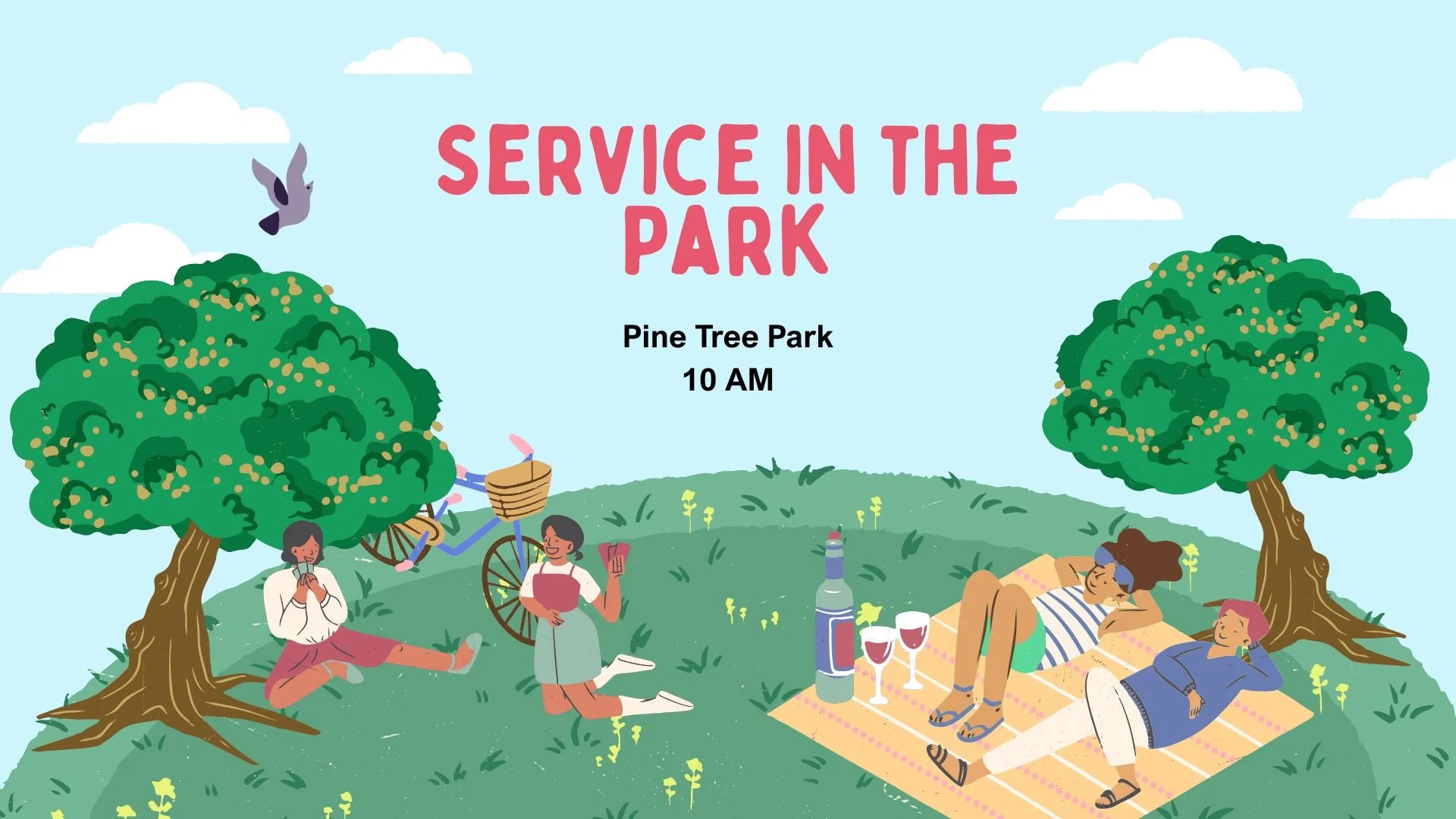 Sunday Service at the Park (*10am service time)