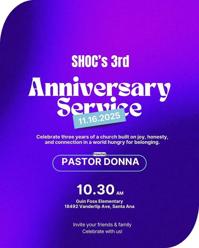 Anniversary Sunday Service