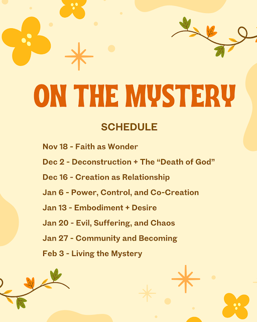 Theology Discussion Group (in-person)