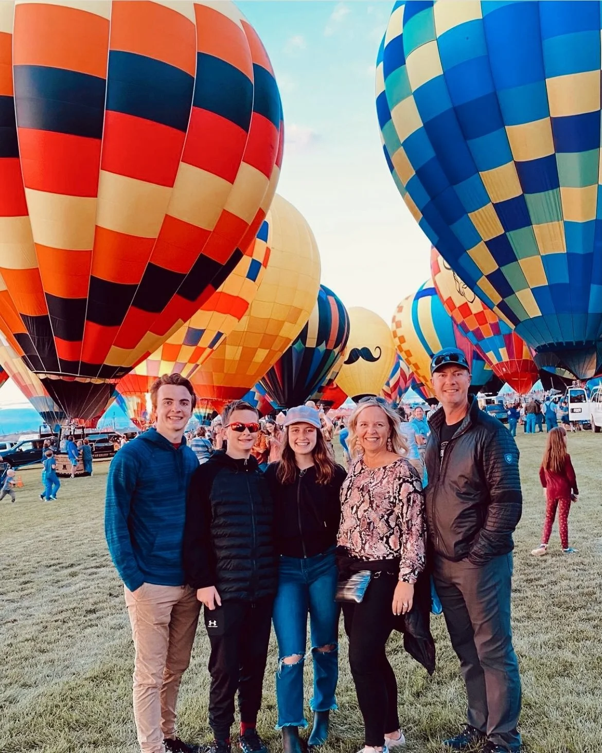 Aaberg Family in Destination