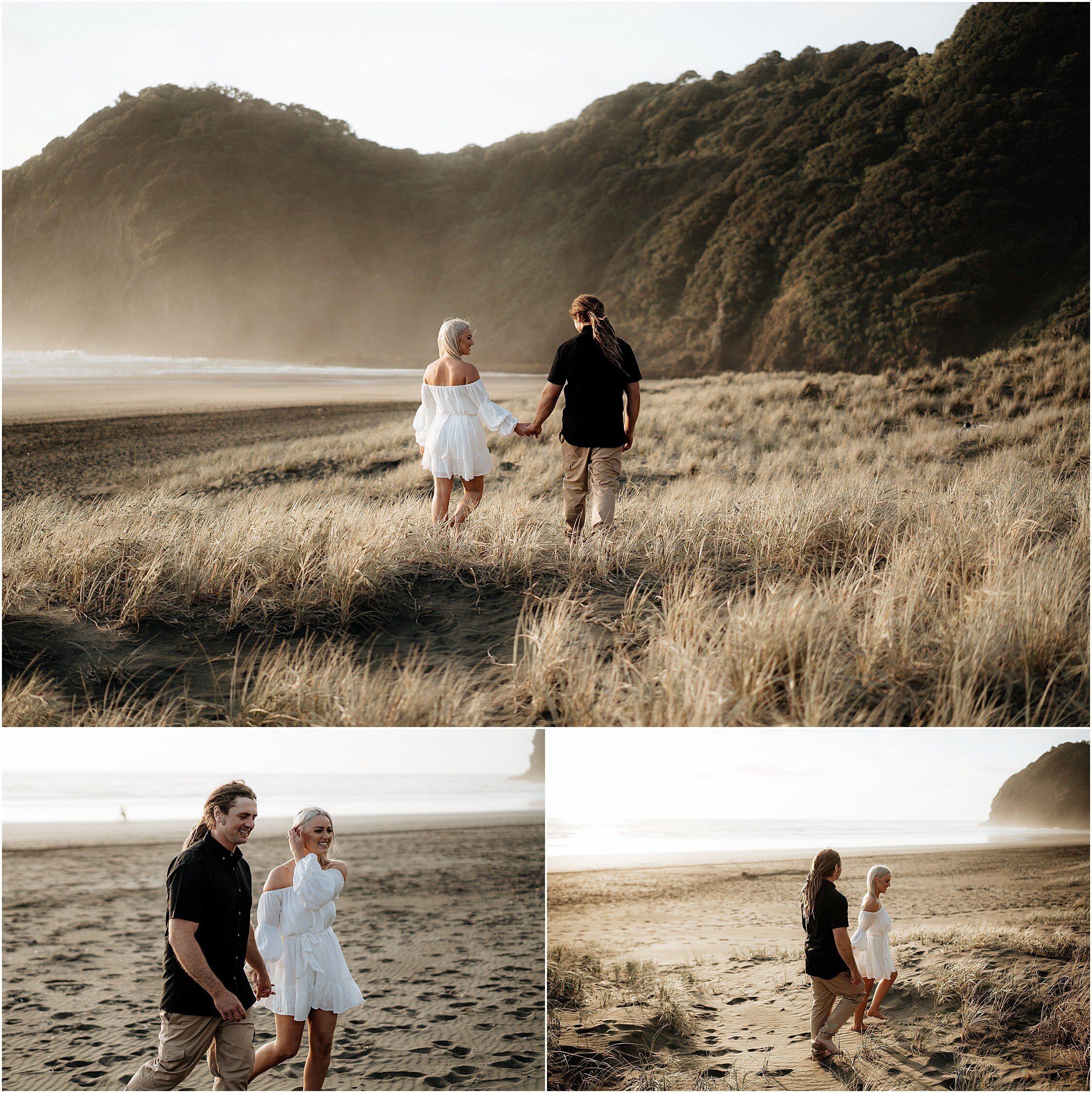 Zanda+Auckland+wedding+photographer+black+sand+moody+romantic+sunset+Piha+beach+engagement+New+Zealand_2.jpeg