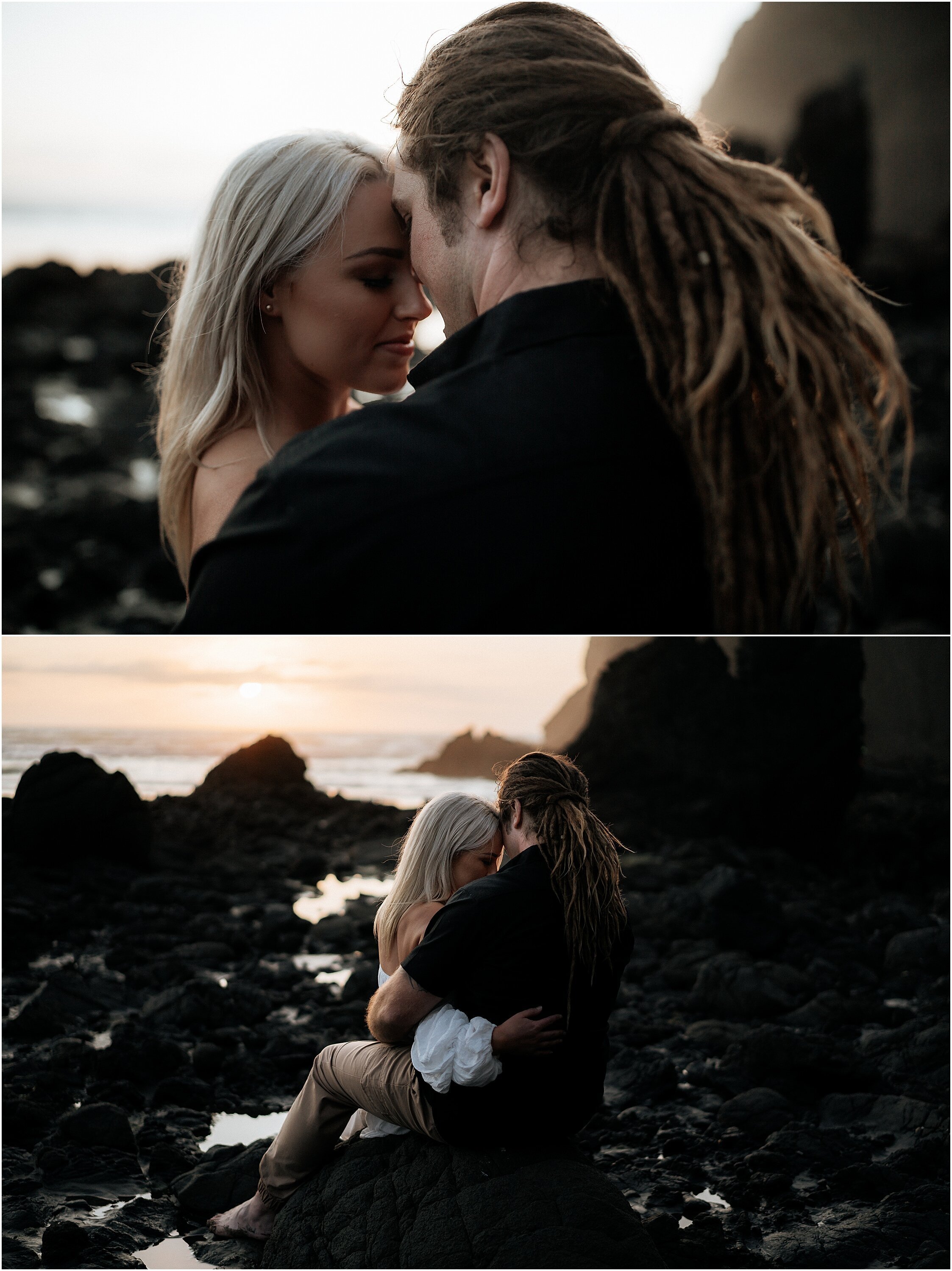 Zanda+Auckland+wedding+photographer+black+sand+moody+romantic+sunset+Piha+beach+engagement+New+Zealand_19.jpeg