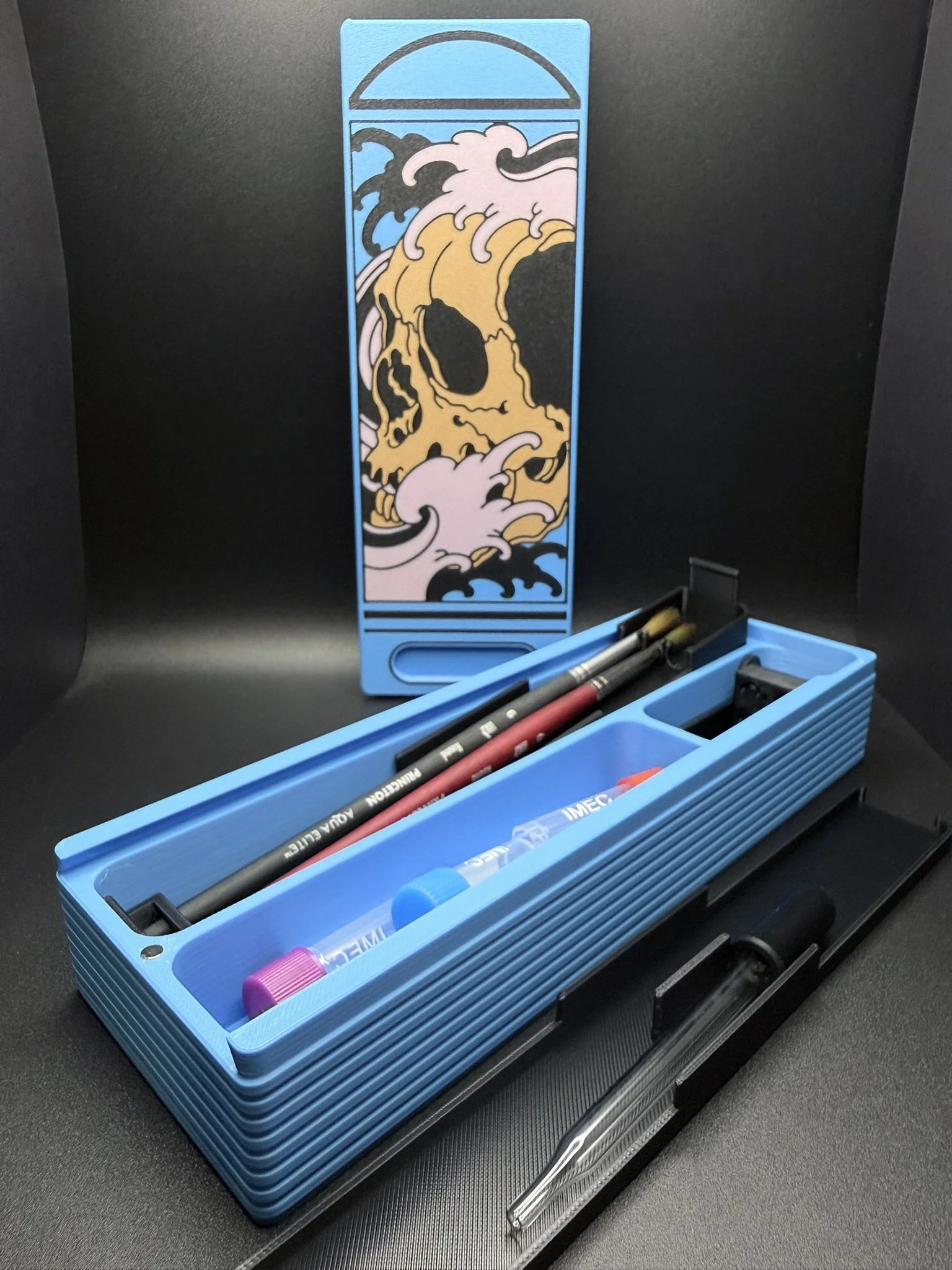 3D Printed Travel Paint Box