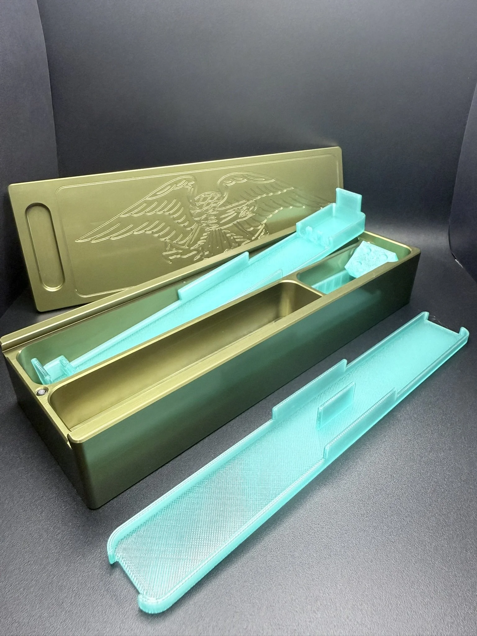 Machined Aluminum Paint Box