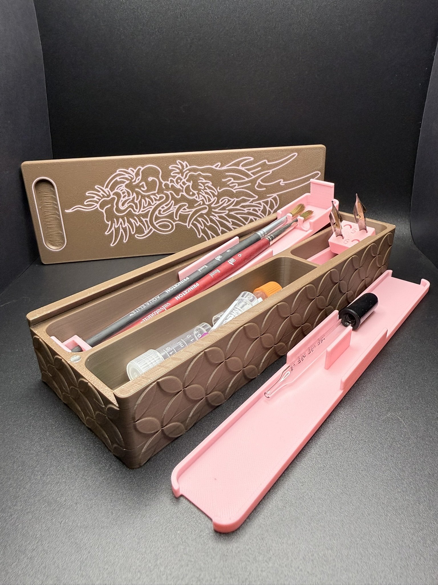 3D Printed Travel Paint Box