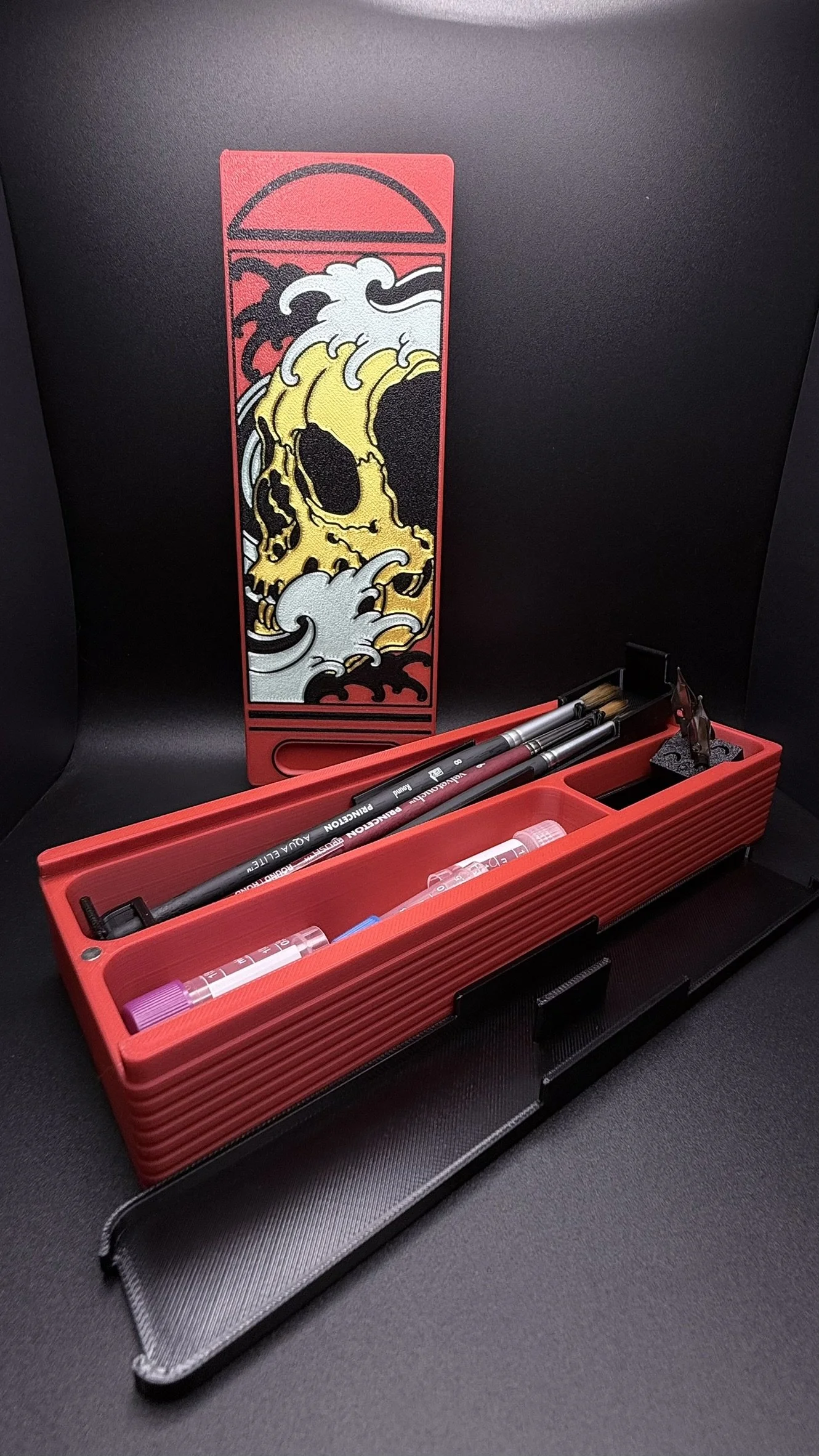 3D Printed Travel Paint Box