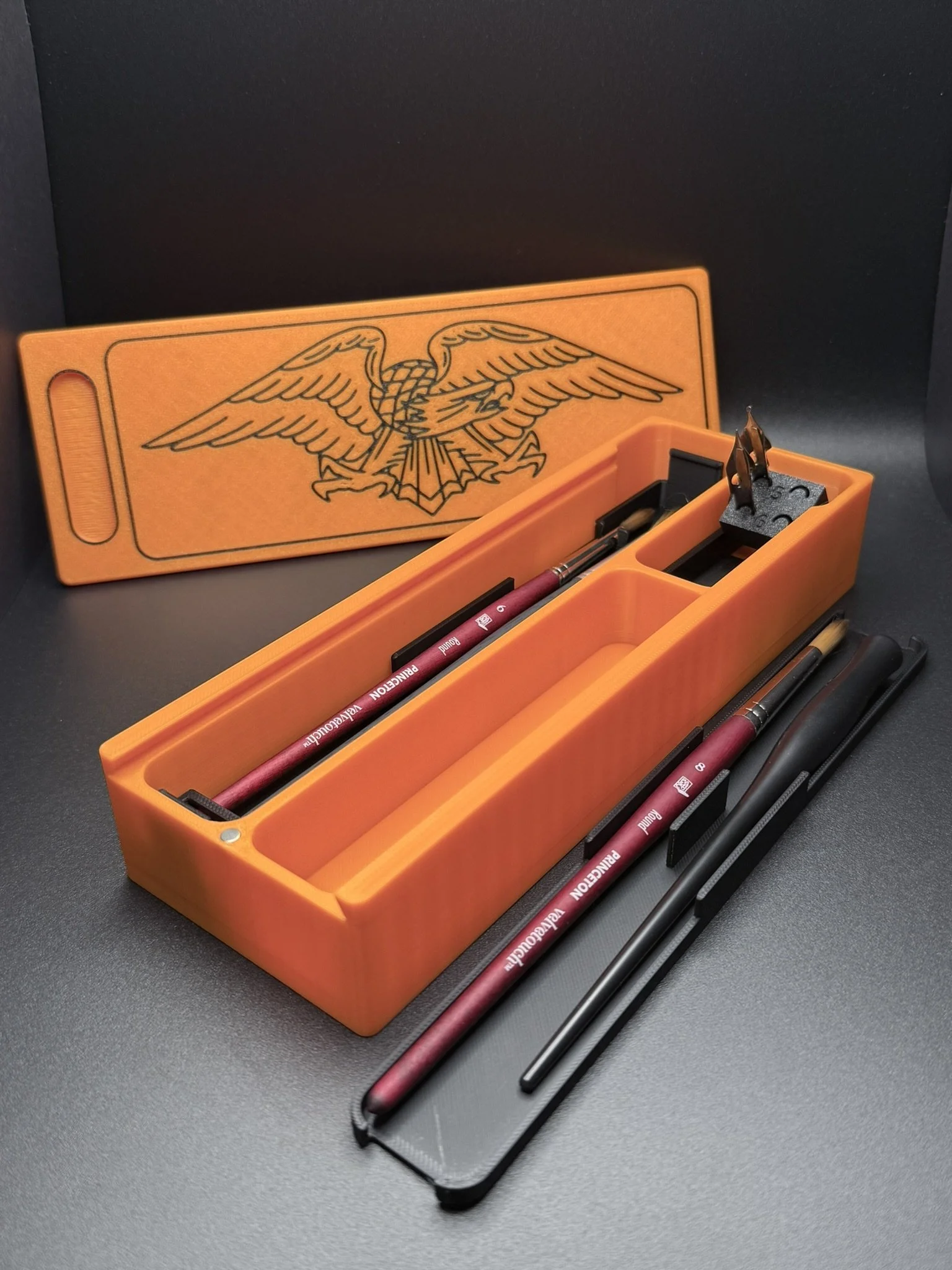 3D Printed Travel Paint Box