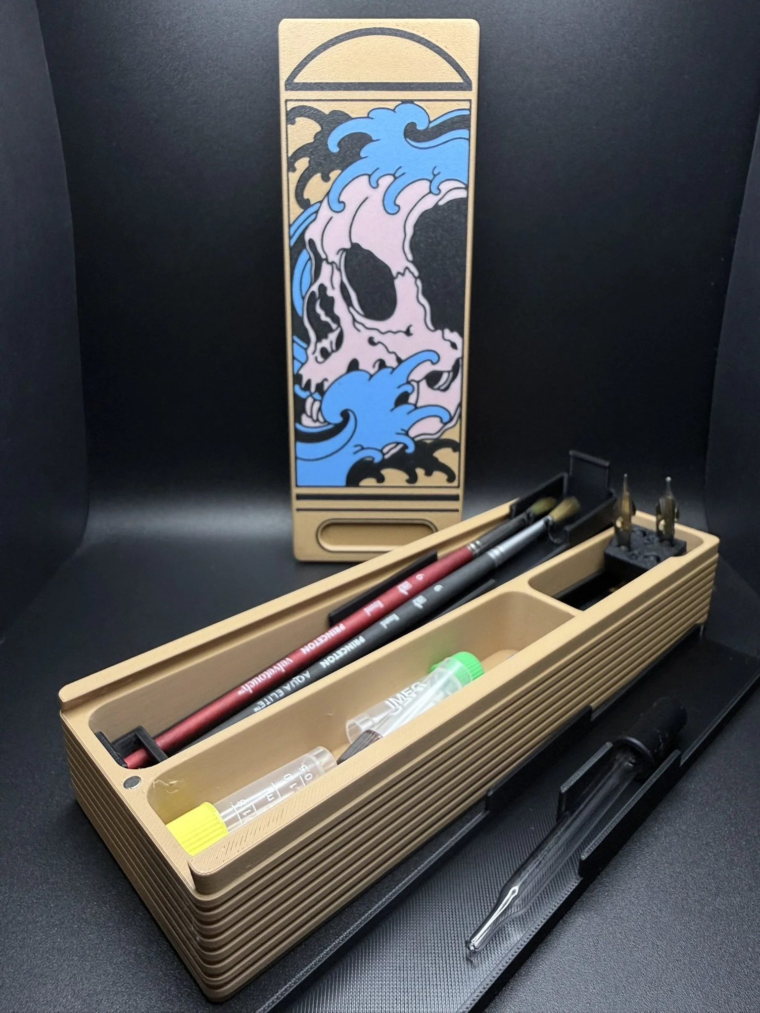 3D Printed Travel Paint Box