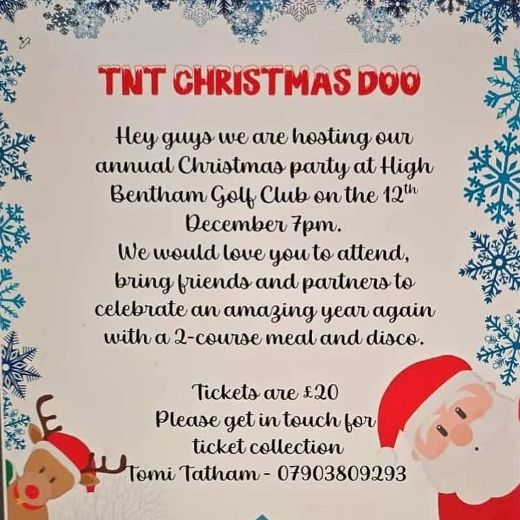 It&rsquo;s time to celebrate. Get in touch for tickets 🥰🎅🏽