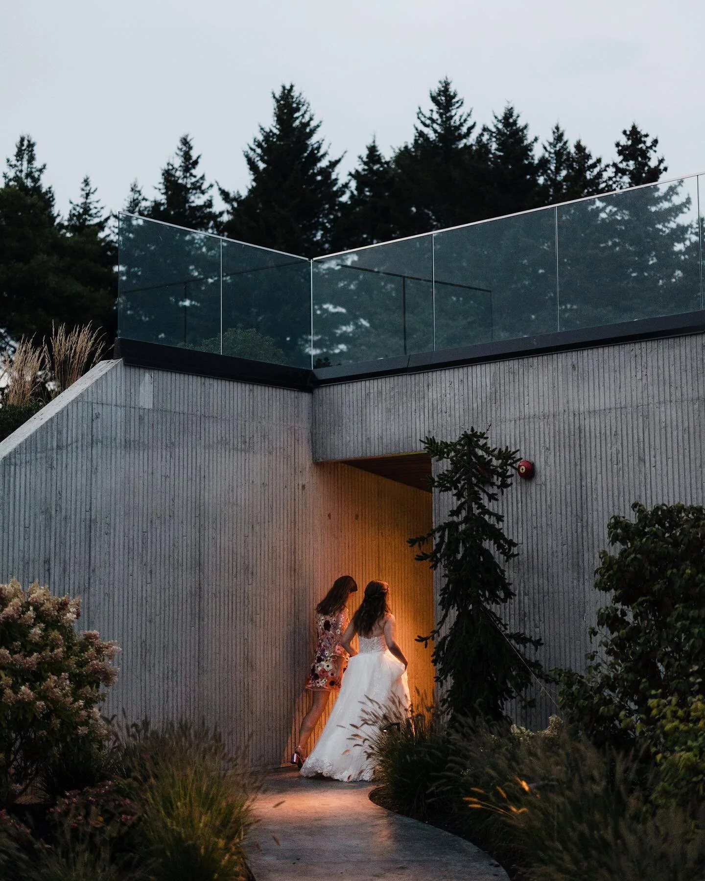 Stealing away in the dusk