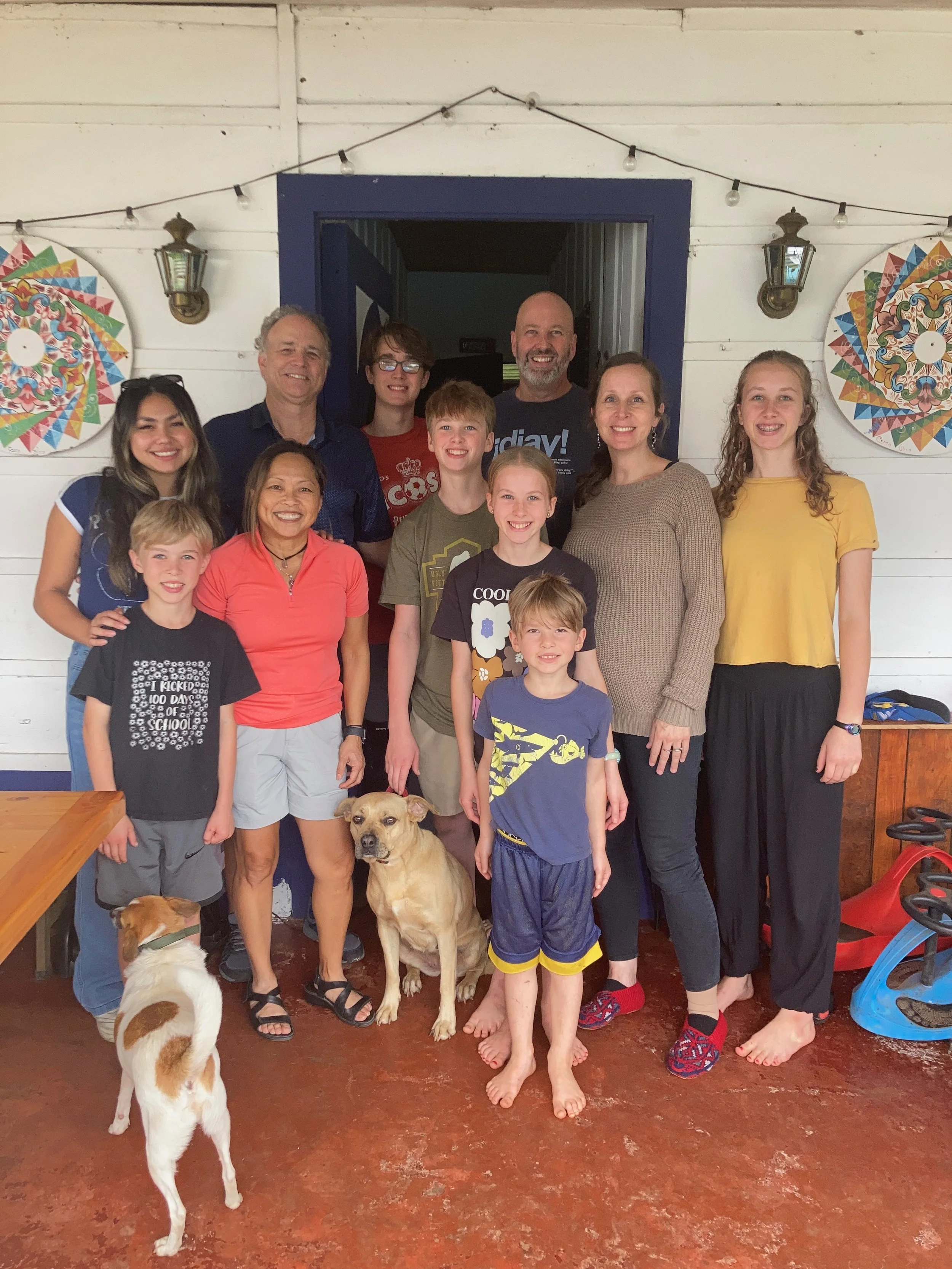 Visit from cousins Kevin and Joyce (and Taylor)