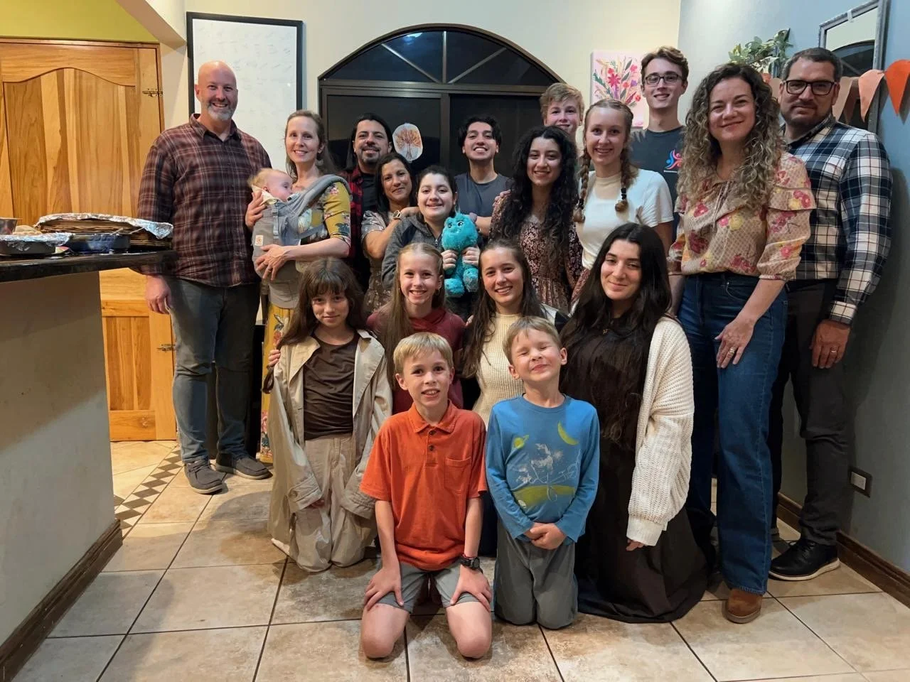 Thanksgiving dinner with friends