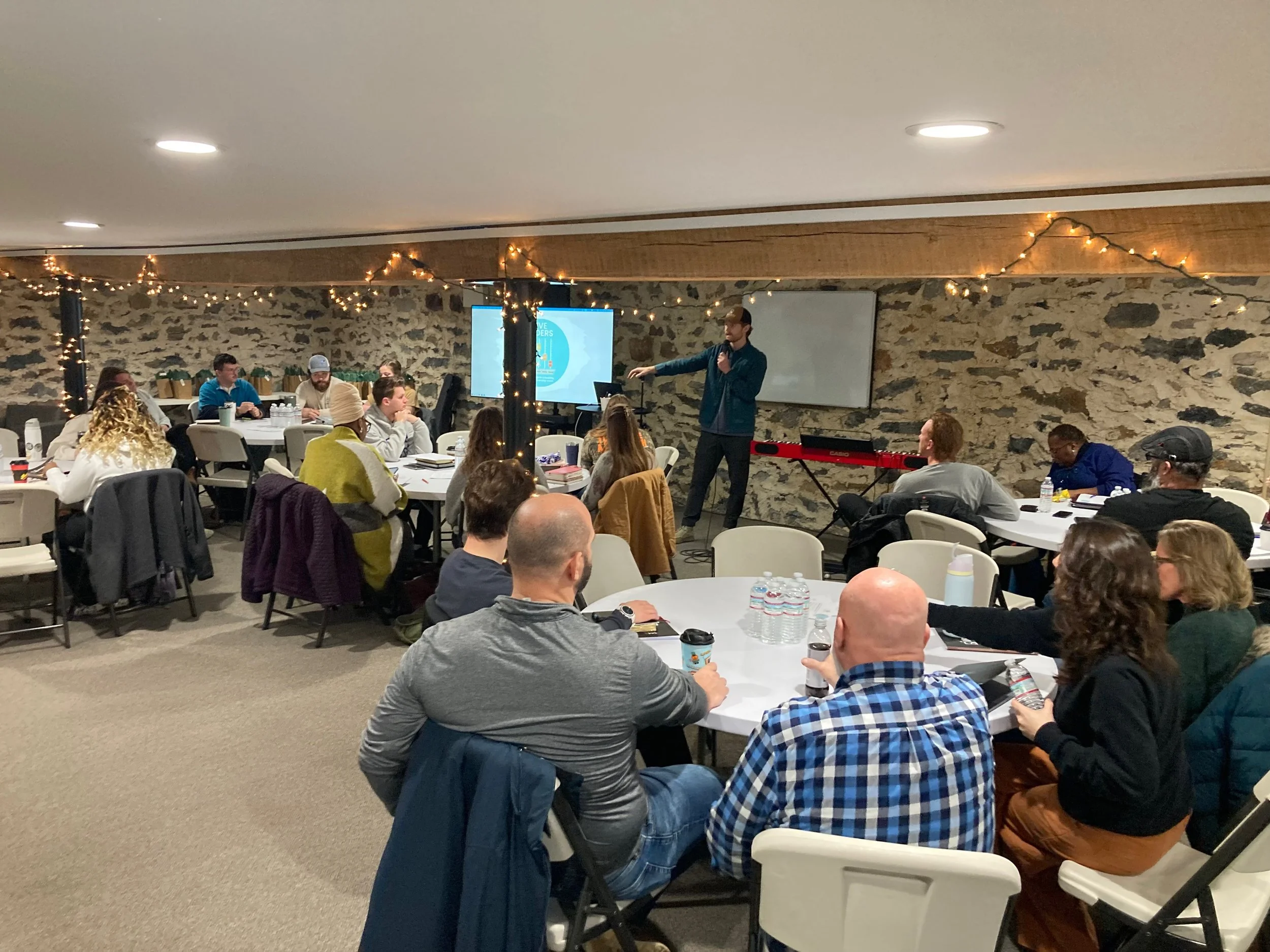 Dave was about to teach on the Five Faders at the Ablaze School of Worship