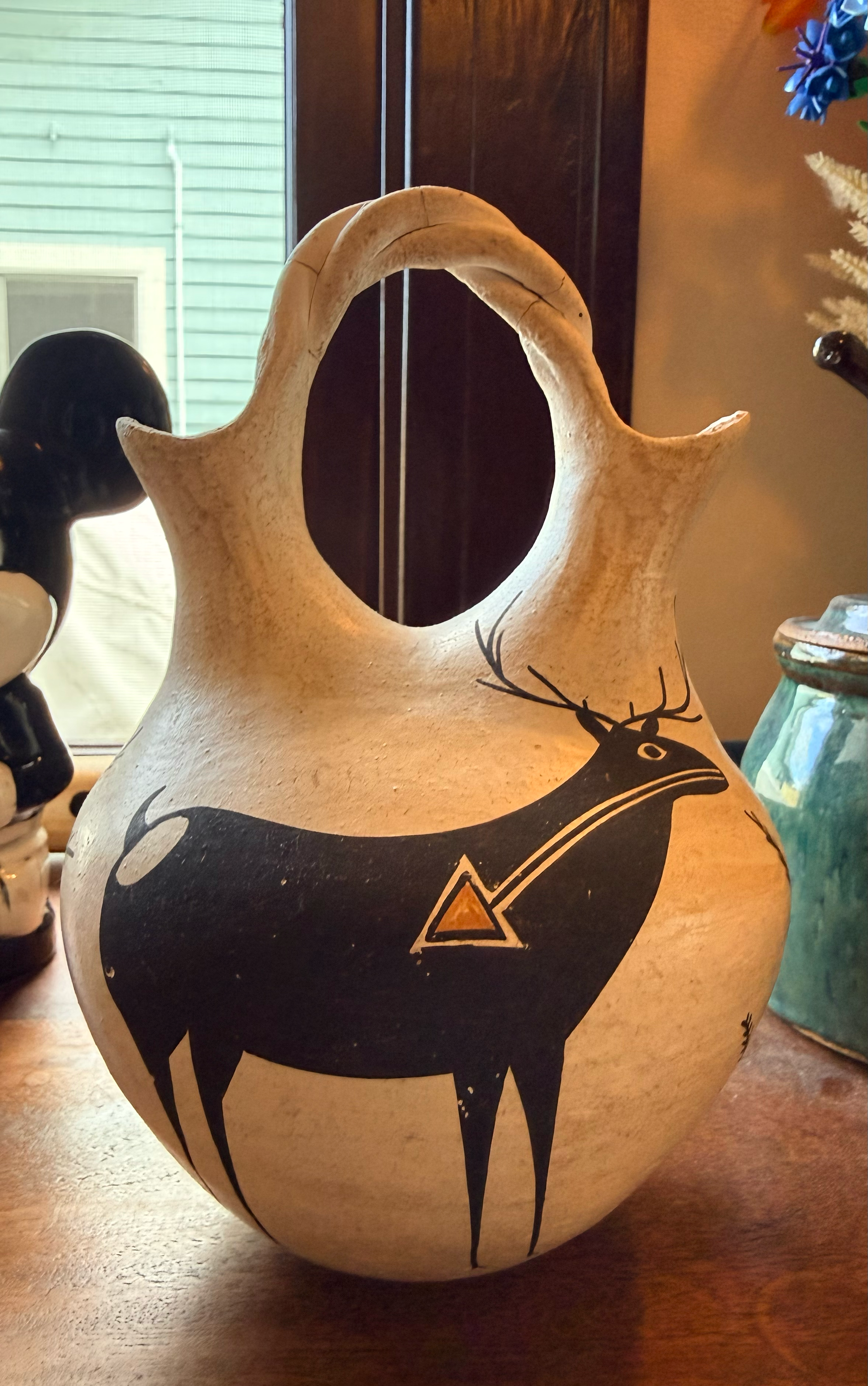 Lucy M. Lewis, 1965, Pottery