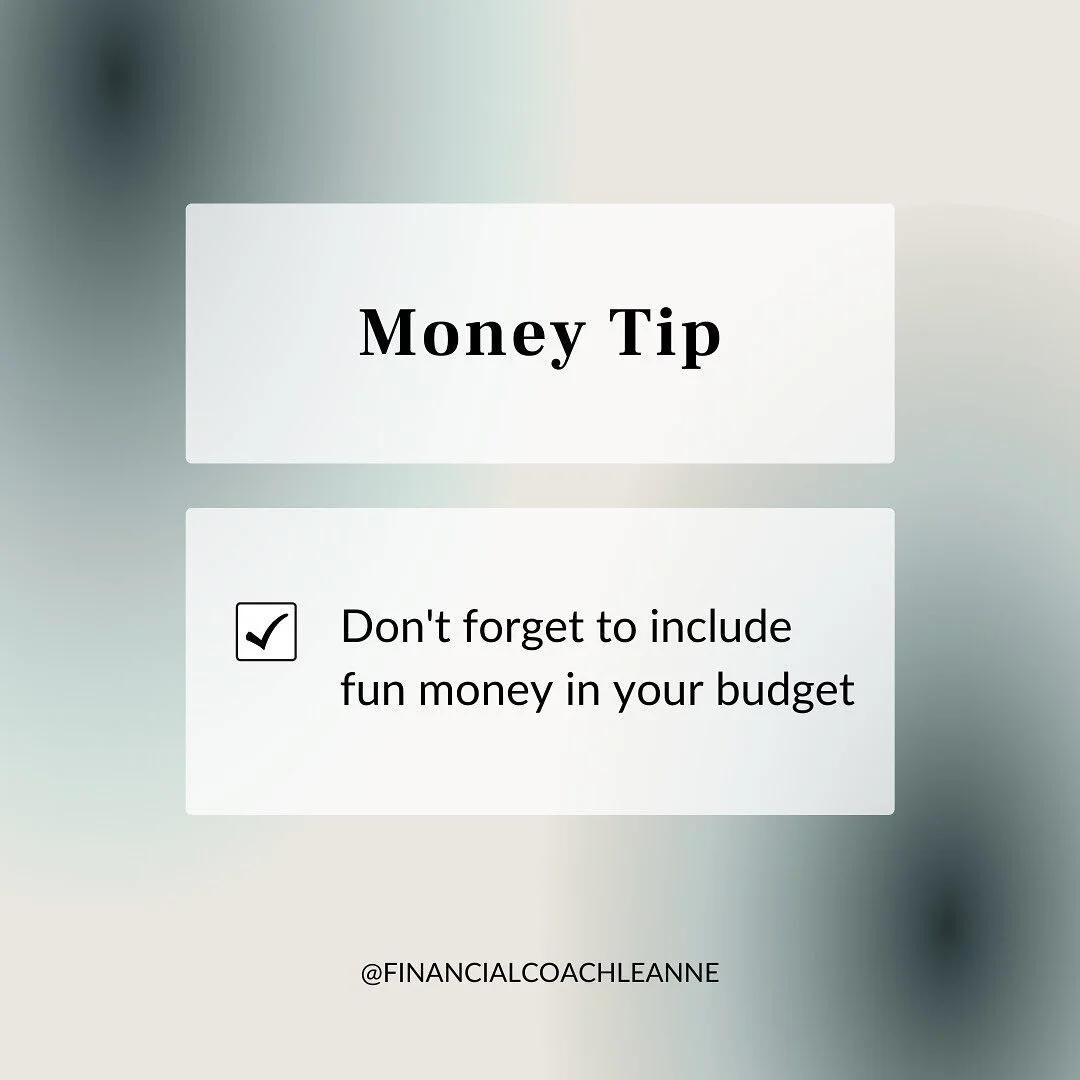 Happy Saturday! Making a plan for your money is the way to get traction for your goals, but it&rsquo;s important to remember to include some money for fun things in your budget or else it may not be sustainable for long. You can work towards your goa