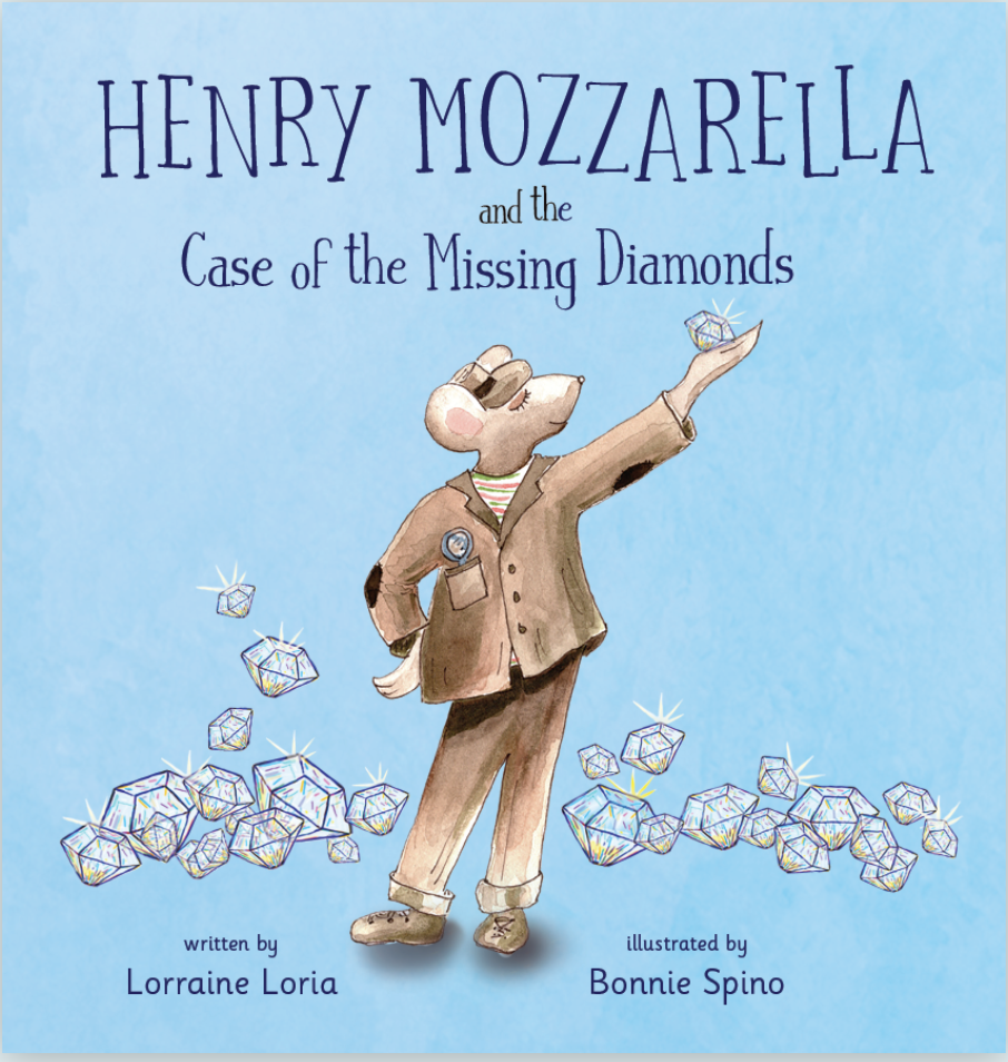 Henry Mozzarella and the Case of the Missing Diamonds book cover by Piccolo Tales
