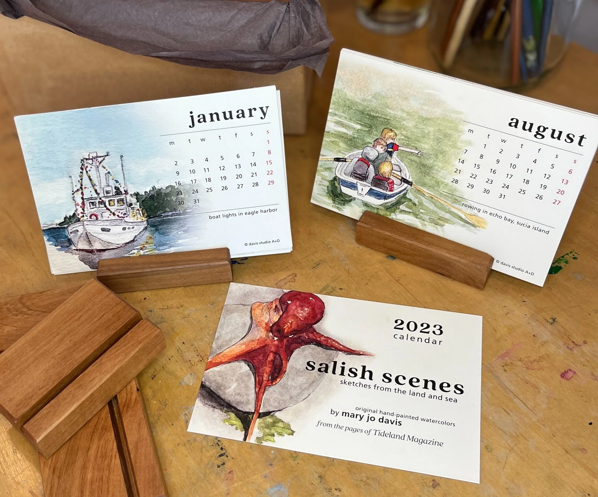 Salish Scenes Calendar 2023 - Coming Soon!