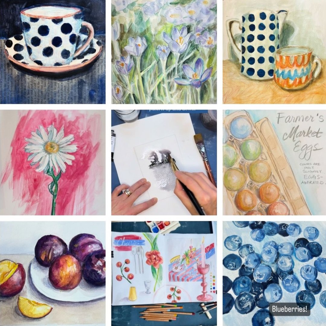 Top 9 of 2025
Thanks for all the likes, comments and purchases! Every ❤️ is so encouraging! 

Thanks to all the artists who host challenges which help me get my work seen more:
@mugsandmoreart 
@thebotanica_collective 
#colourweek from @oficinacaraco