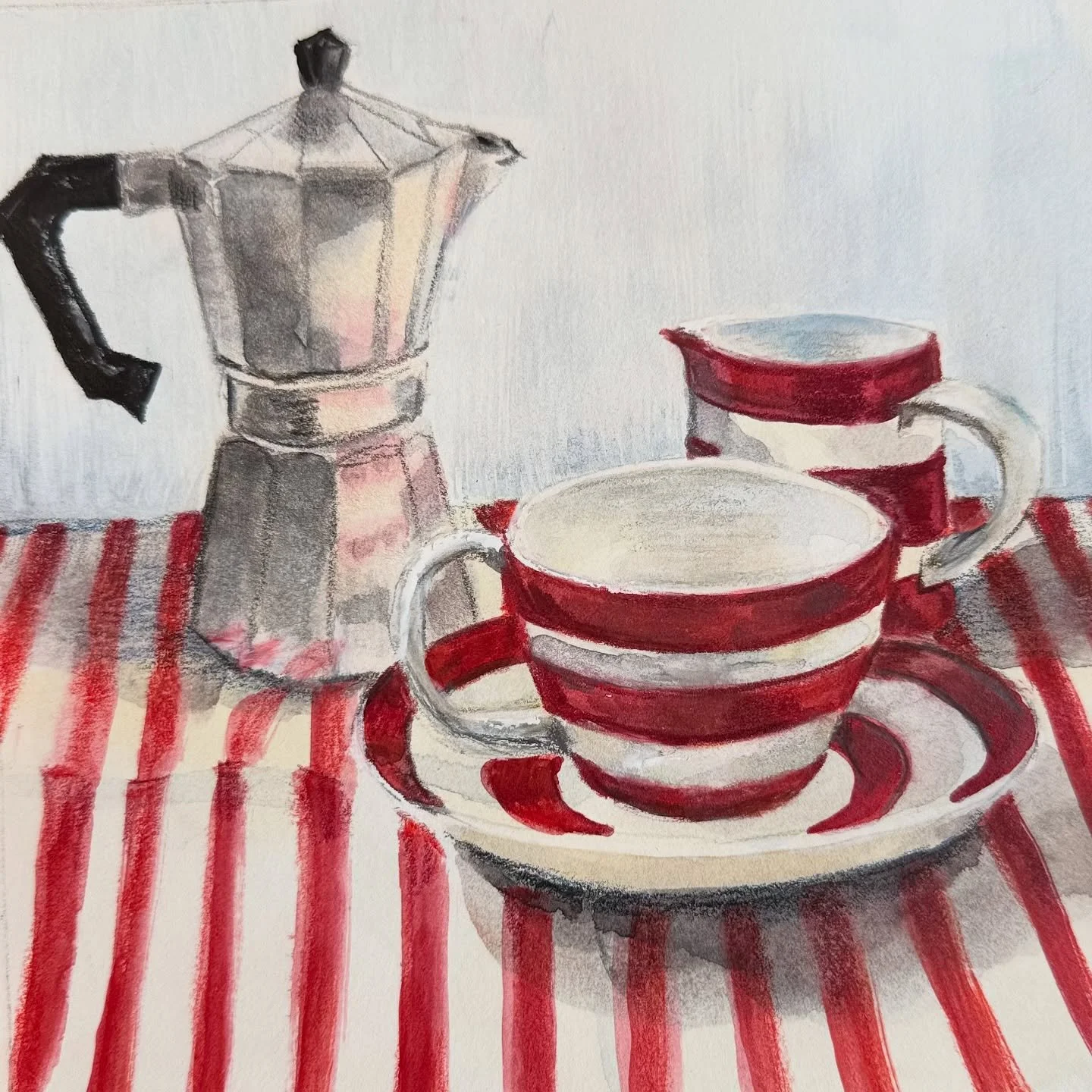 Here&rsquo;s my last entry ever for the @mugsandmoreart challenge which wrapped up at the beginning of the year. Thanks to the hosts for this multi year art challenge. You and your great reference images will be missed! 

#artchallenges #muglover #co