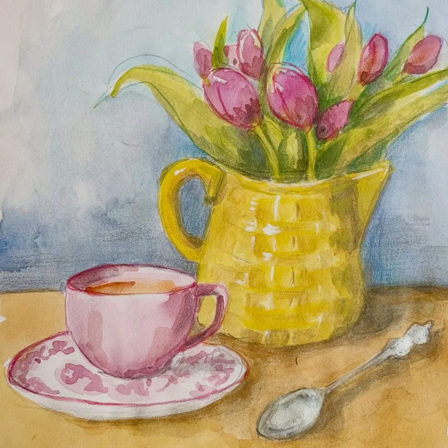 Have you joined in this art challenge? It&rsquo;s open to everyone and I love this week&rsquo;s colorful reference photo from the rebooted @thenewbotanica ! I hope I&rsquo;m not too late entering the week&rsquo;s challenge. I believe the hosts are in