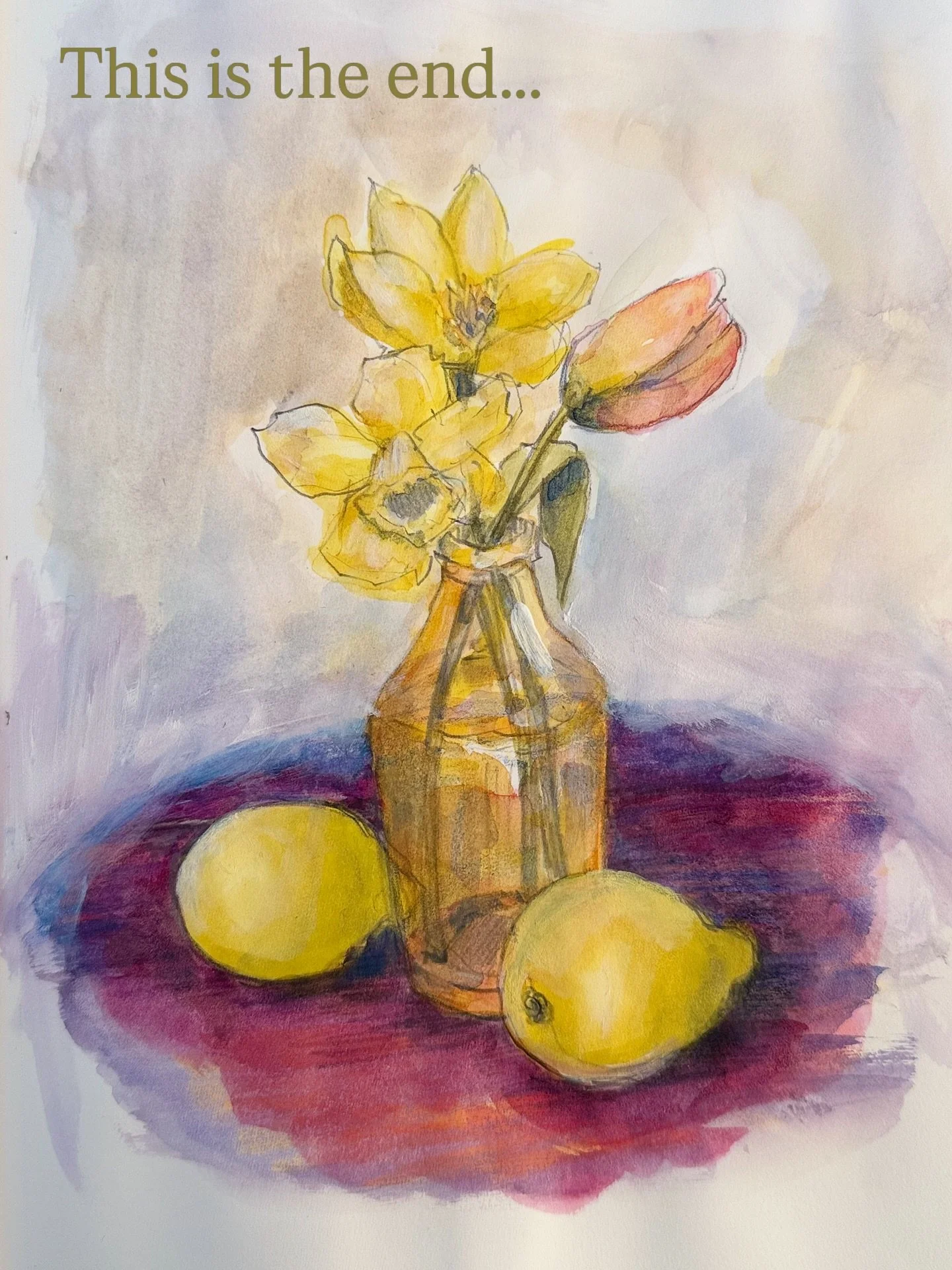 I was so exited to paint this Czech vase as my grandparents were Czech. But I just couldn&rsquo;t do it justice so I reinterpreted it just a bit 😉 
scroll through to see the journey of this painting from flop to well, not bad. 

Thanks to @beautiful